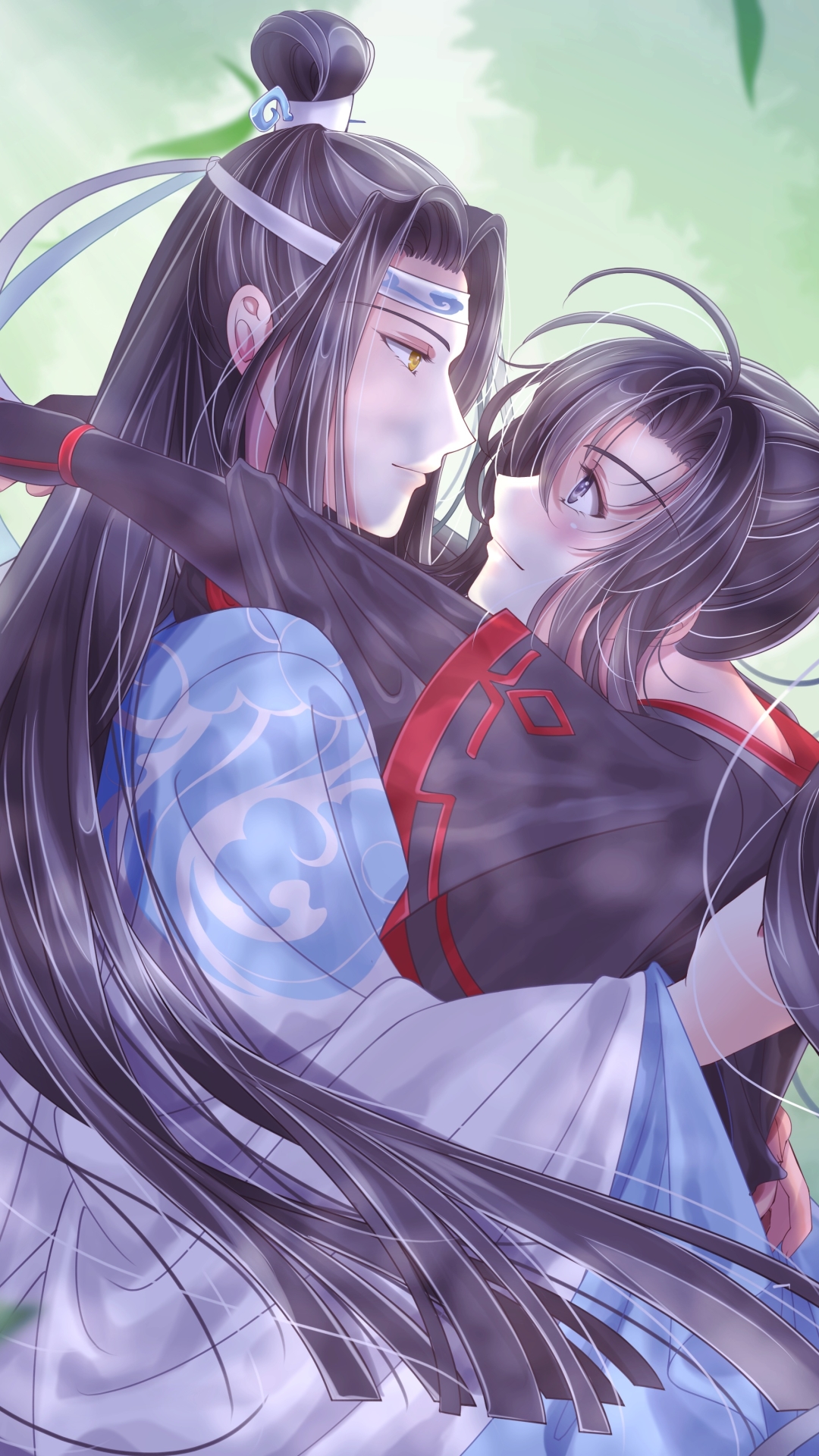 Descarga gratuita de fondo de pantalla para móvil de Animado, Lanzhan, Wei Ying, Lan Wangji, Wei Wu Xian, Mo Dao Zu Shi.