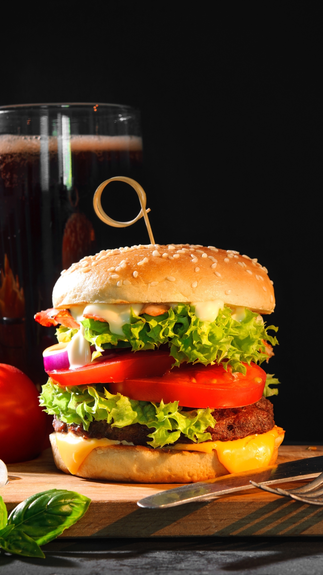 Download mobile wallpaper Food, Burger for free.