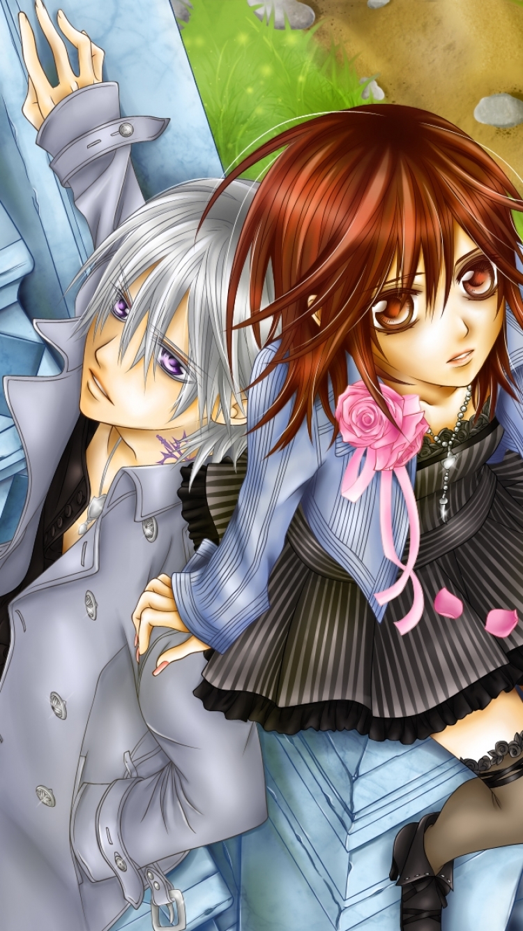 Handy-Wallpaper Animes, Vampire Knight kostenlos herunterladen.