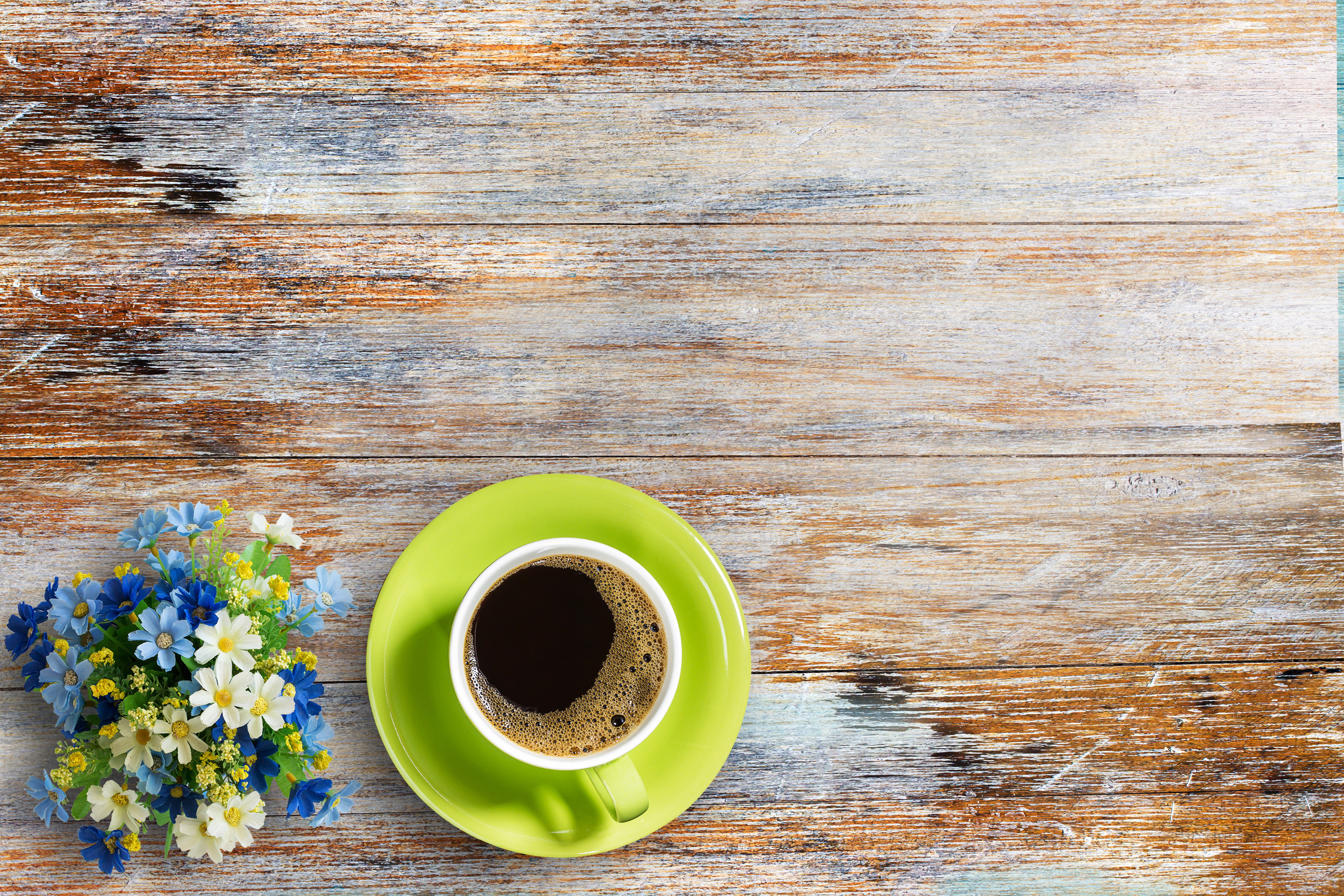 Download mobile wallpaper Food, Coffee, Still Life, Flower, Cup for free.