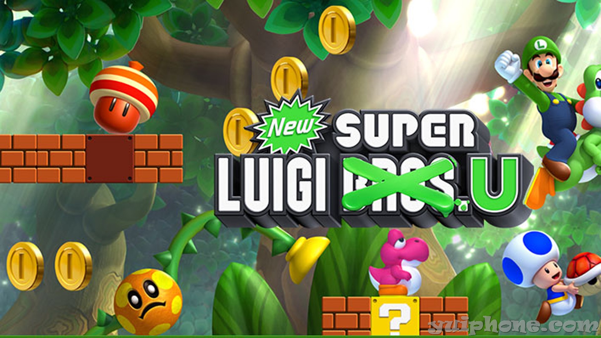 Die besten New Super Luigi U-Hintergründe für den Telefonbildschirm