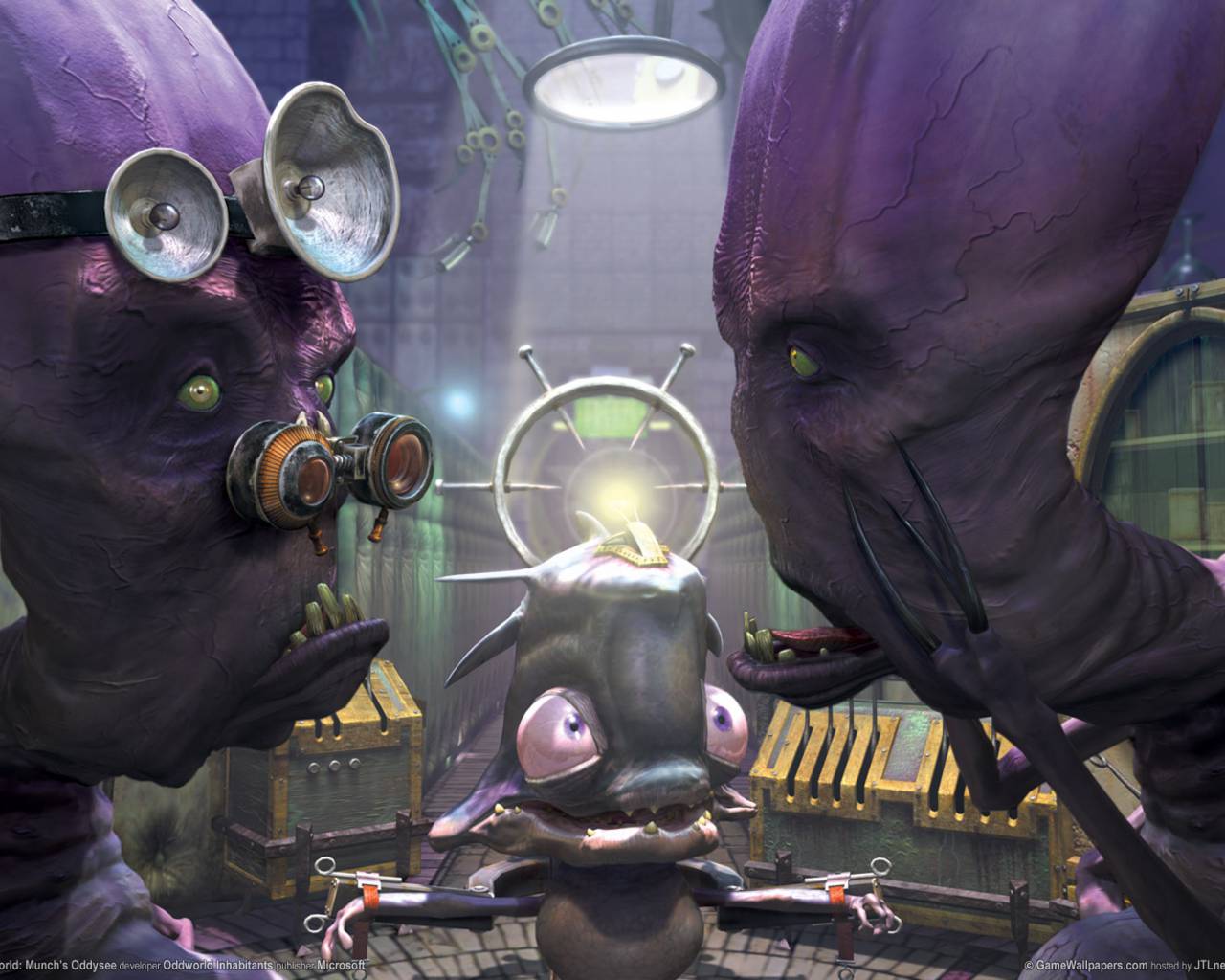 video game, oddworld