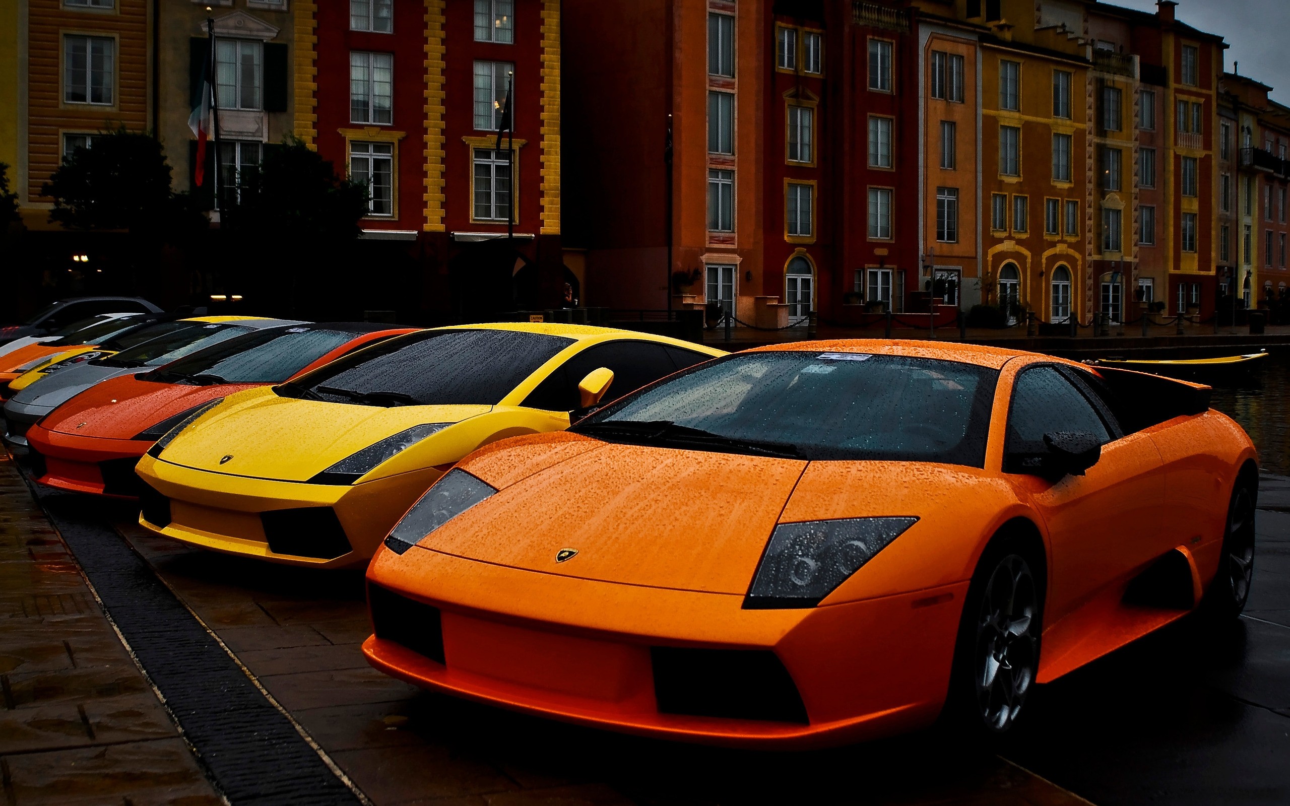 Скачати мобільні шпалери Lamborghini Gallardo, Lamborghini Murciélago, Ламборджіні, Транспортні Засоби безкоштовно.