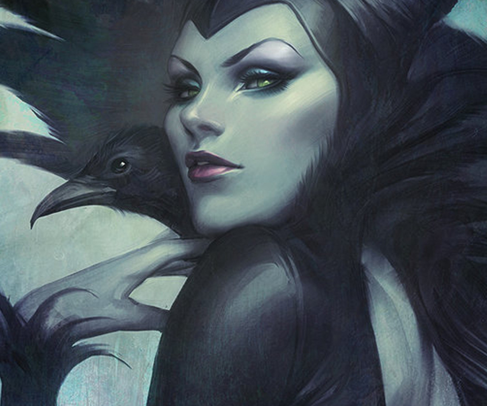 Free download wallpaper Comics, Maleficent on your PC desktop