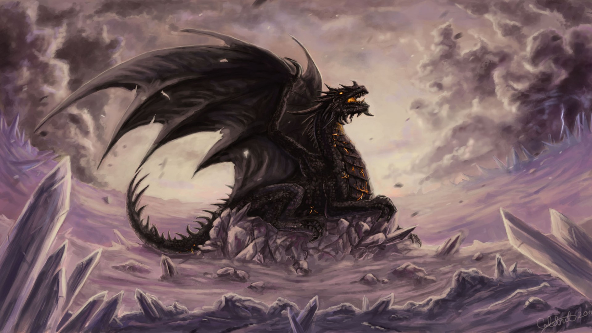 Free download wallpaper Fantasy, Dragon on your PC desktop