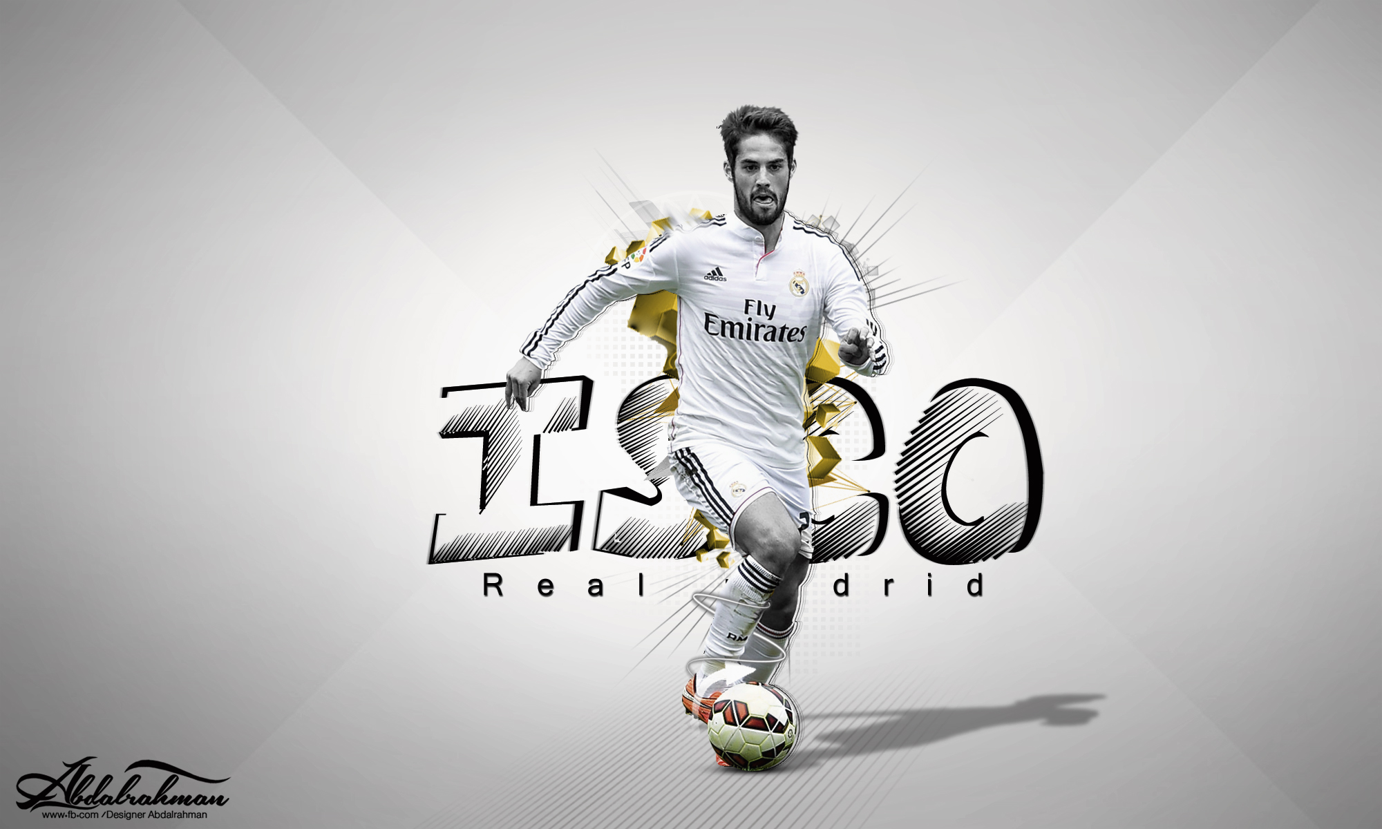 Laden Sie das Sport, Fußball, Spanisch, Real Madrid Cf, Isco-Bild kostenlos auf Ihren PC-Desktop herunter