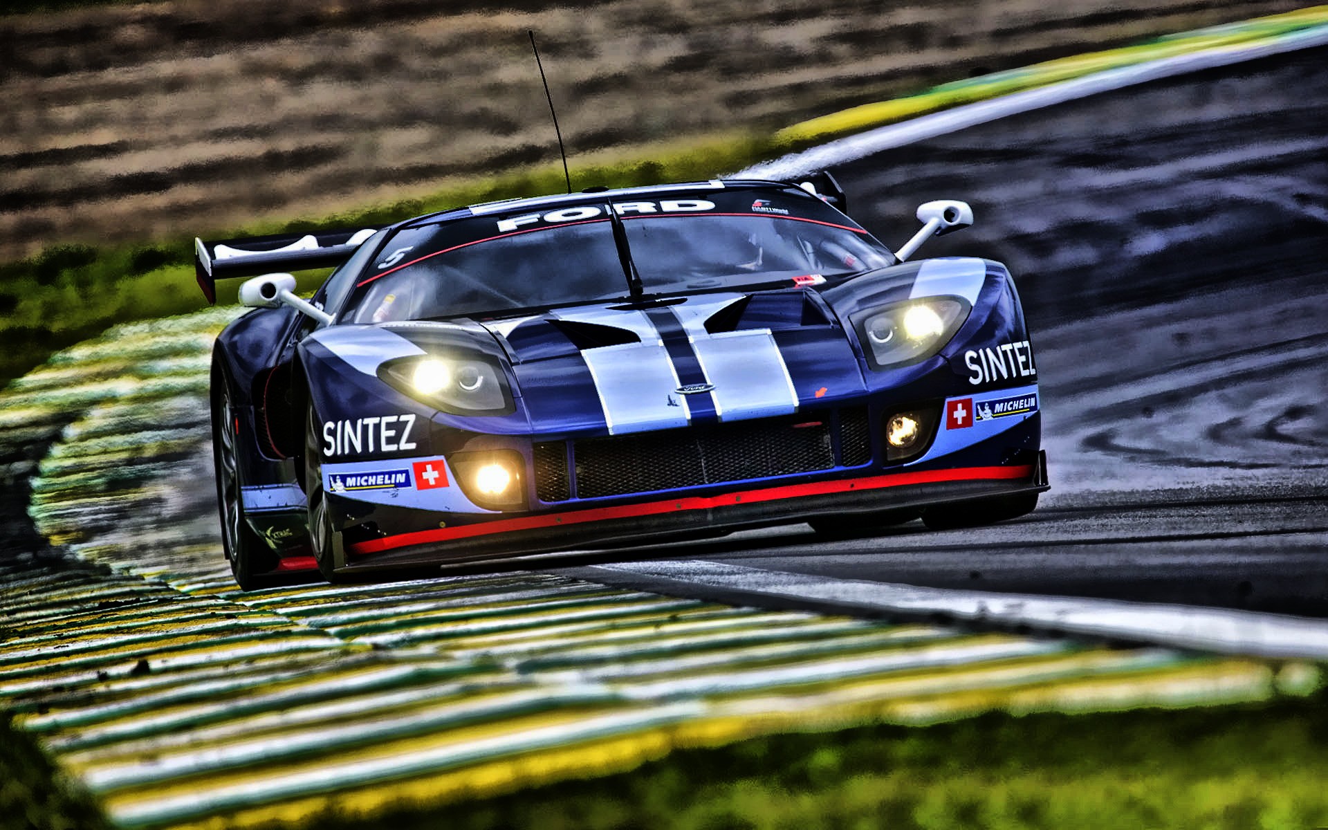 Free download wallpaper Ford, Race Car, Vehicles on your PC desktop