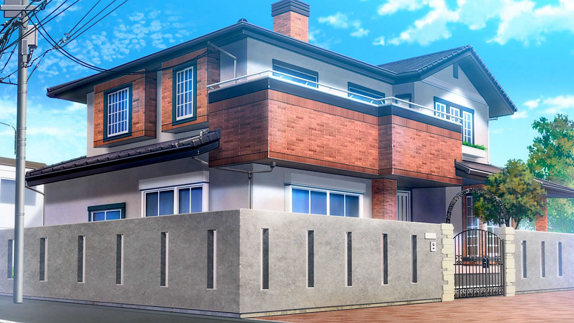 Baixar papel de parede para celular de Anime, Arquitetura, Casa, Citrus, Tijolo, Cítrico (Anime) gratuito.