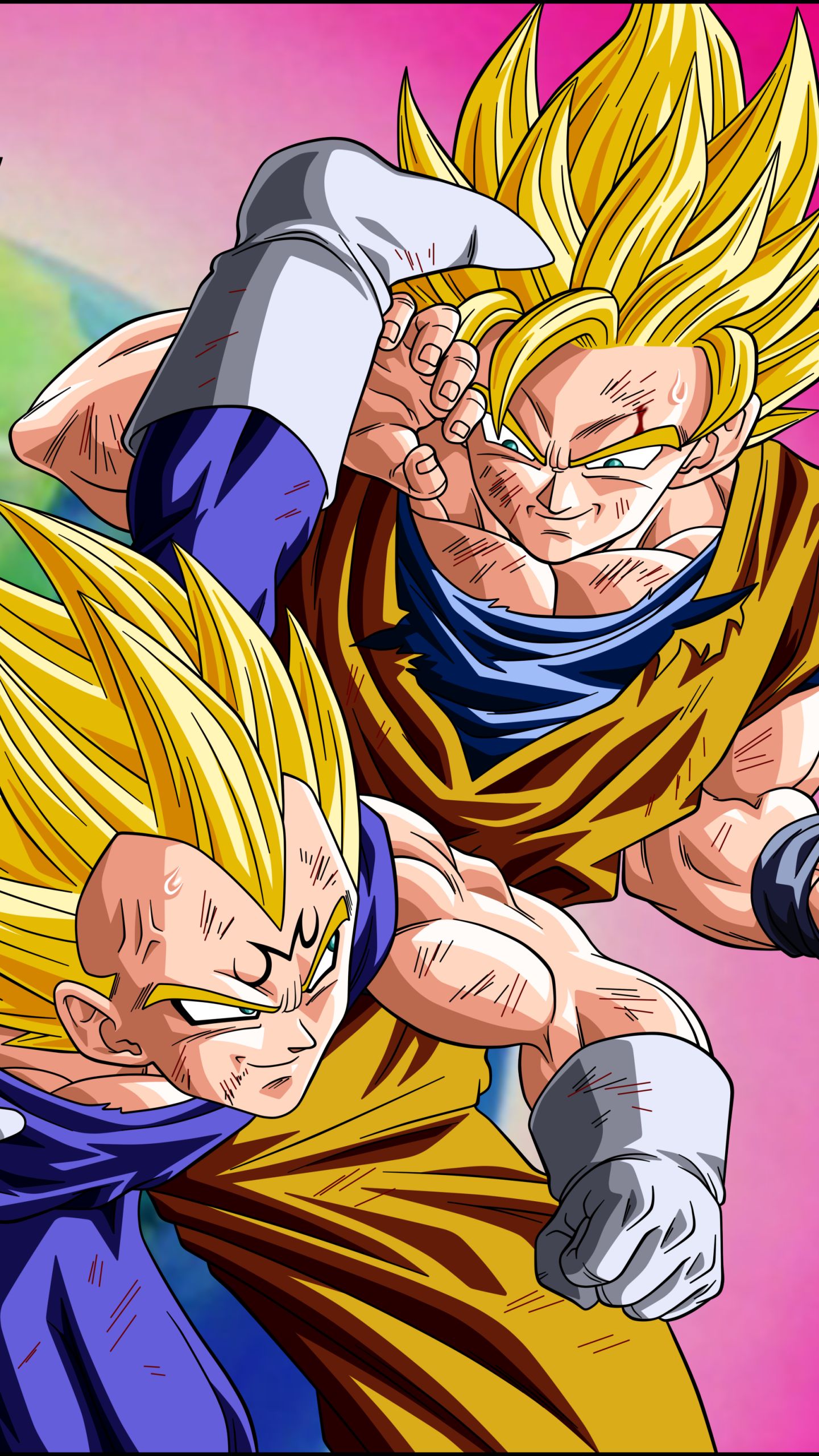 Descarga gratuita de fondo de pantalla para móvil de Dragon Ball Z, Esfera Del Dragón, Animado, Goku, Vegeta (Bola De Dragón).