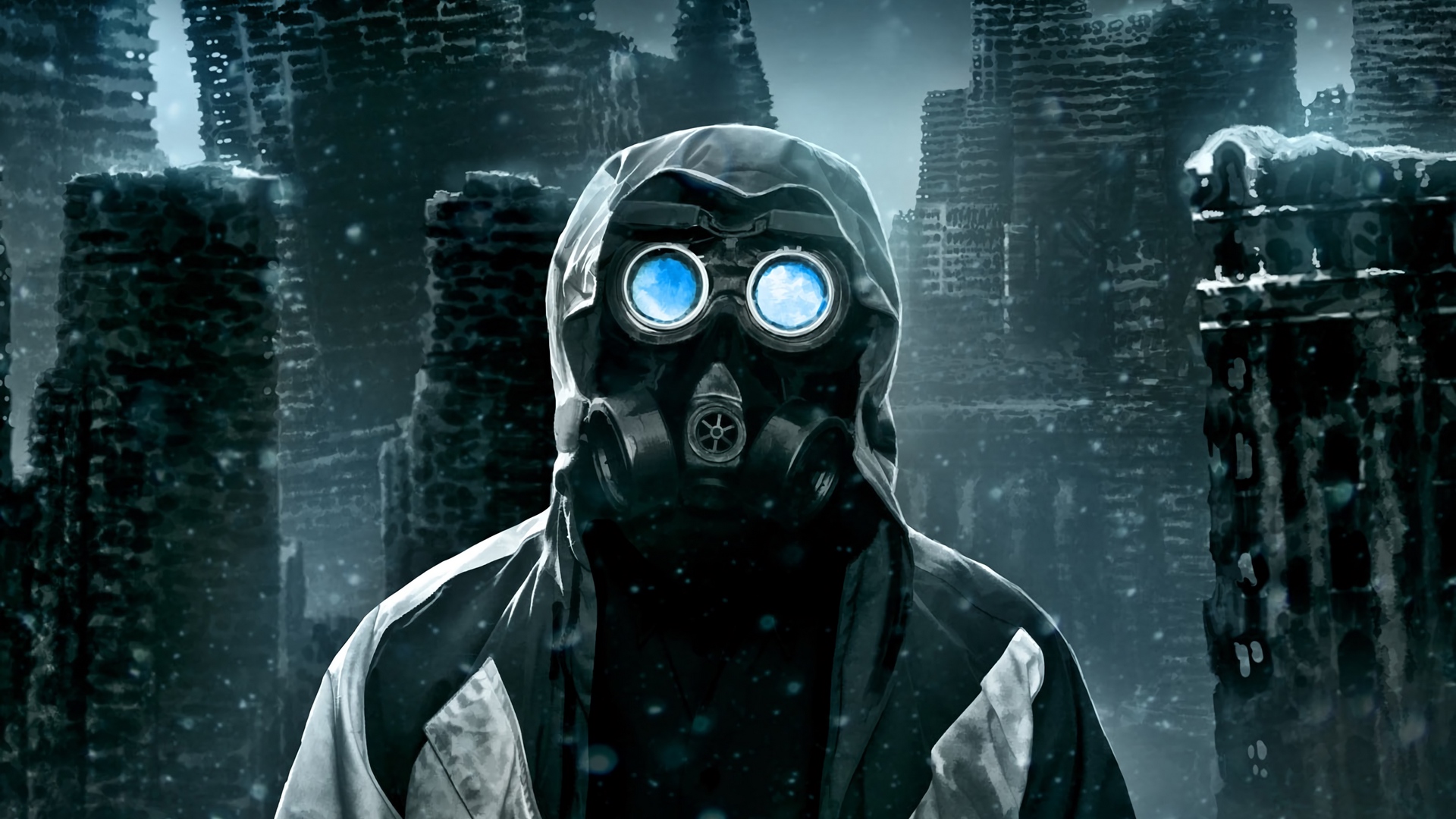 Download mobile wallpaper Gas Mask, Romantically Apocalyptic, Comics, Post Apocalyptic for free.