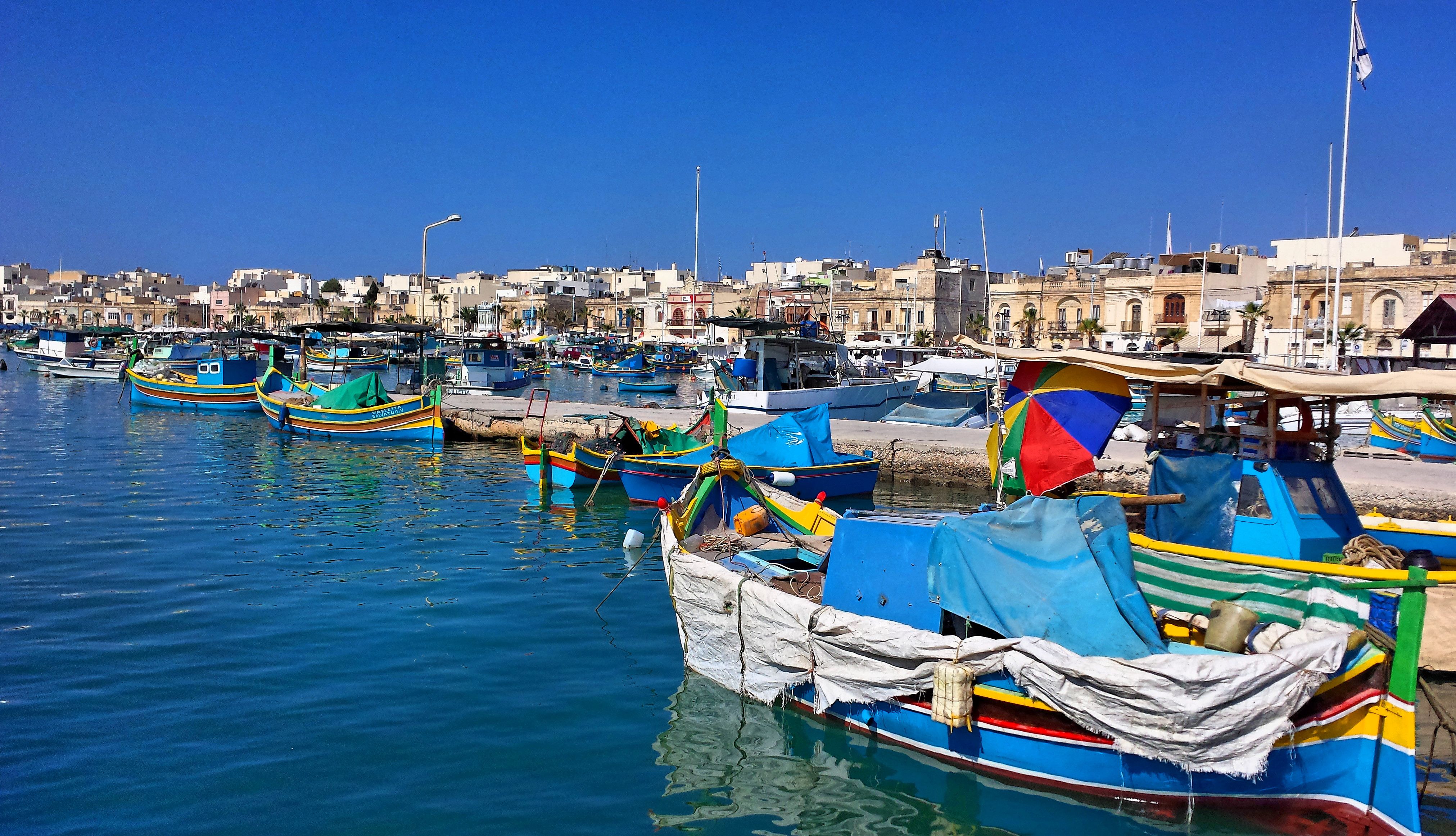 709528 Bild herunterladen menschengemacht, marsaxlokk - Hintergrundbilder und Bildschirmschoner kostenlos