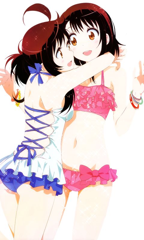 Download mobile wallpaper Anime, Kosaki Onodera, Nisekoi, Haru Onodera for free.