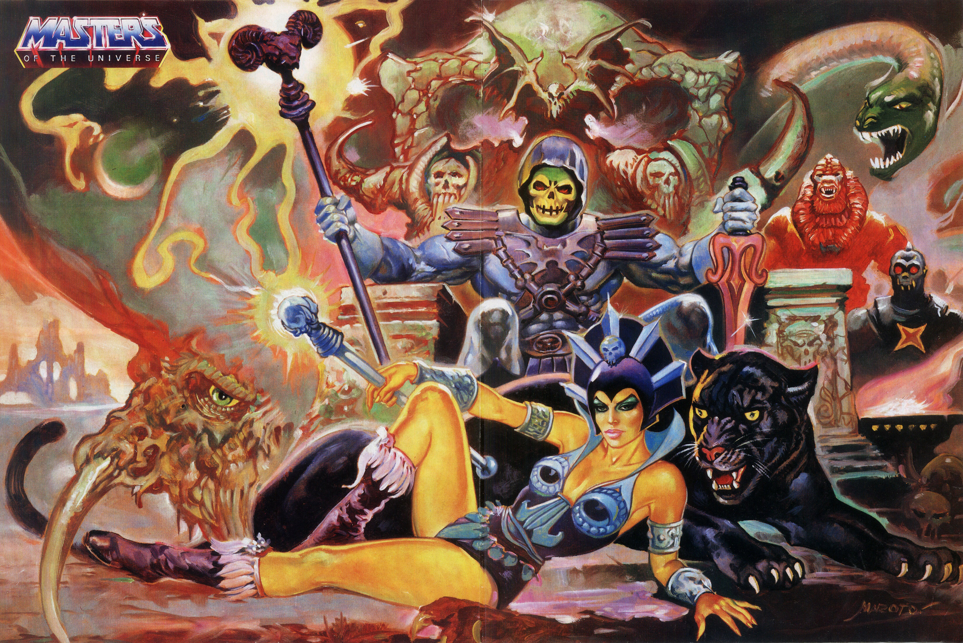 tv show, he man and the masters of the universe, skeletor