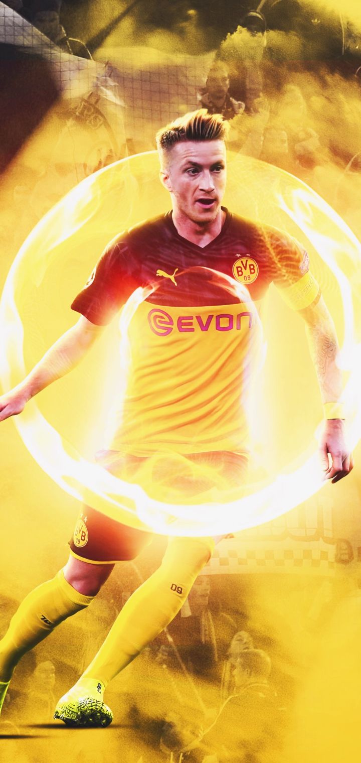 Handy-Wallpaper Sport, Fußball, Deutsch, Borussia Dortmund, Marco Reus kostenlos herunterladen.