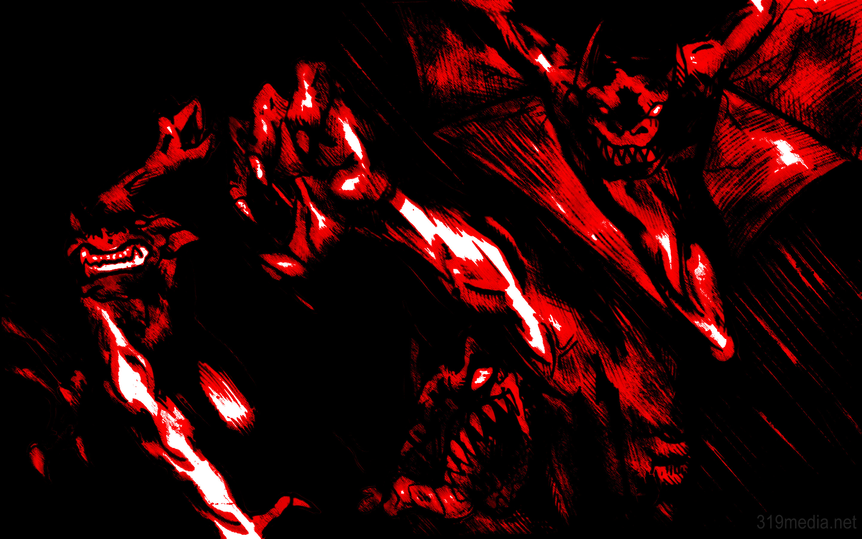 Download mobile wallpaper Dark, Demon for free.