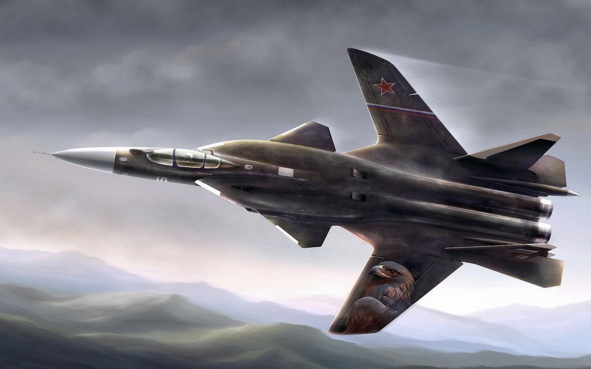 Meilleurs fonds d'écran Sukhoi Su 47 pour l'écran du téléphone