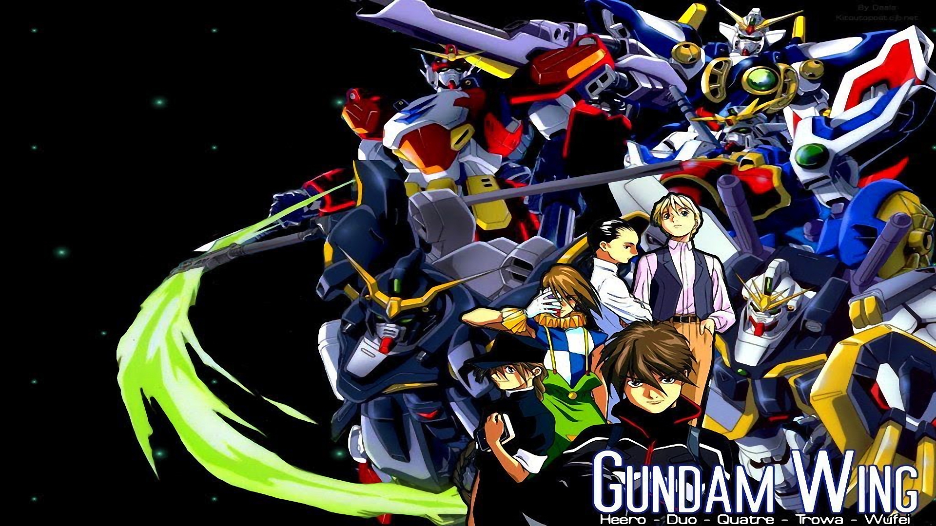 Laden Sie Gundam Wing: Endless Duel HD-Desktop-Hintergründe herunter