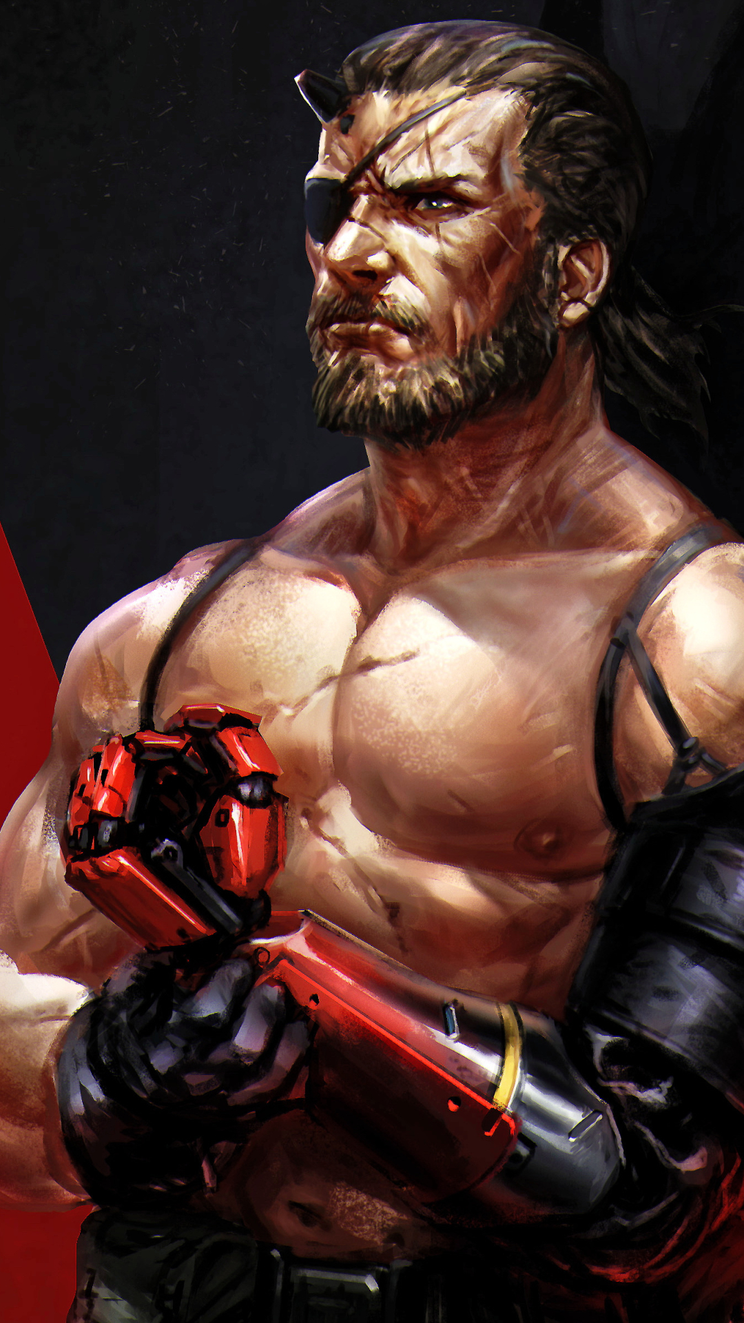 Download mobile wallpaper Warrior, Video Game, Metal Gear Solid, Metal Gear Solid V: The Phantom Pain for free.