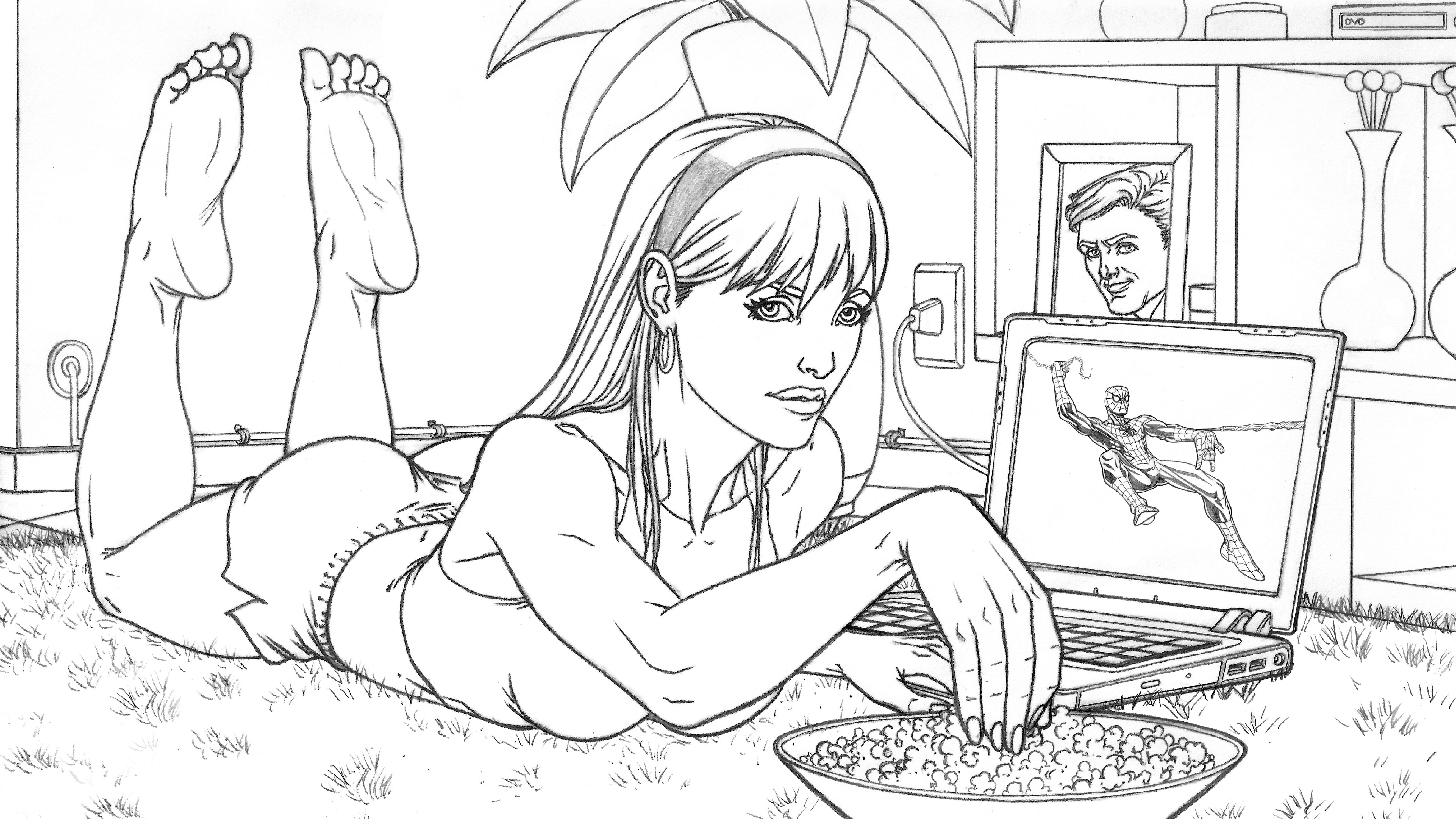 Baixar papel de parede para celular de Gwen Stacy, Homem Aranha, História Em Quadrinhos gratuito.