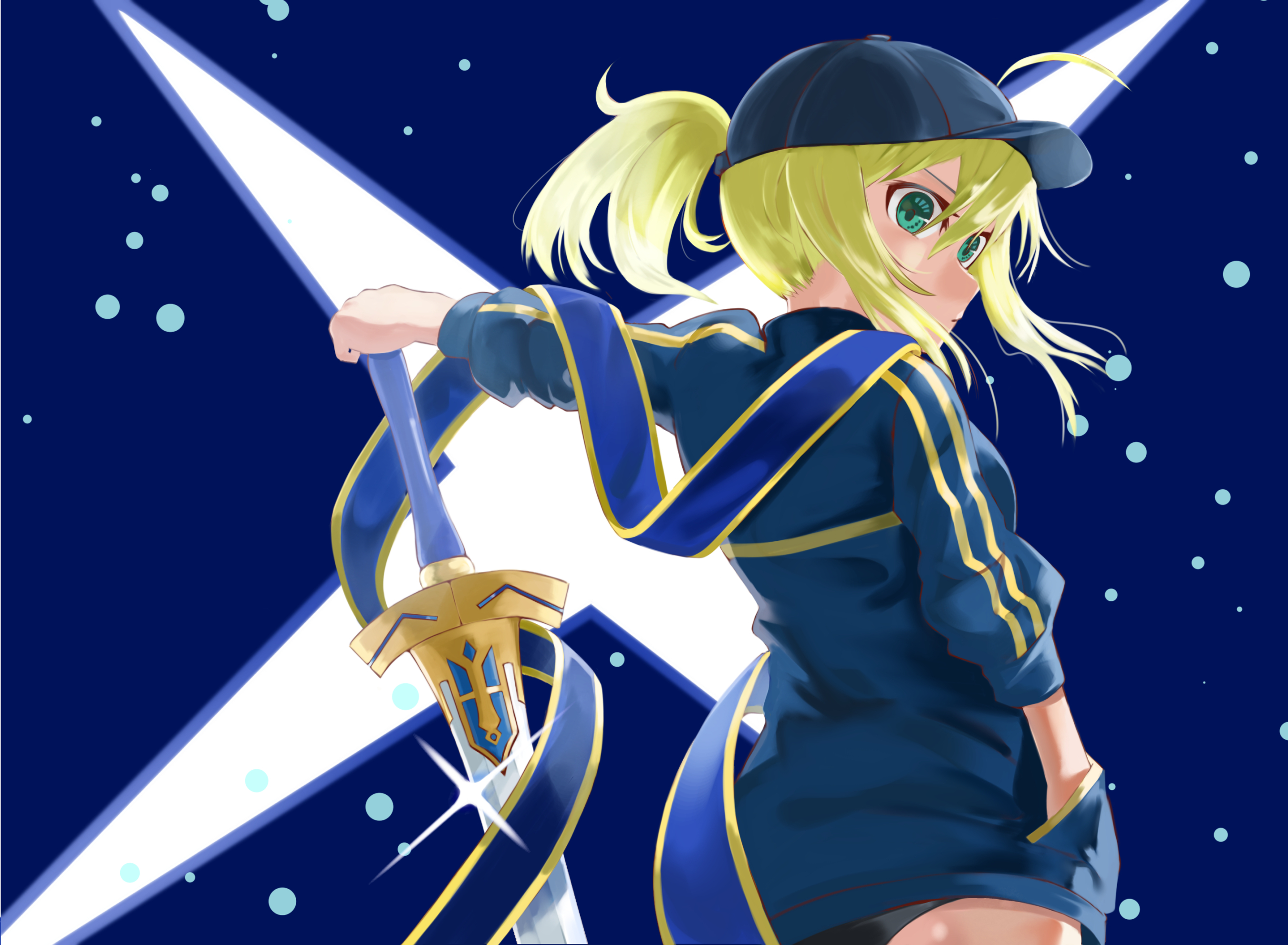 anime, fate/grand order, mysterious heroine x, saber (fate series), fate series