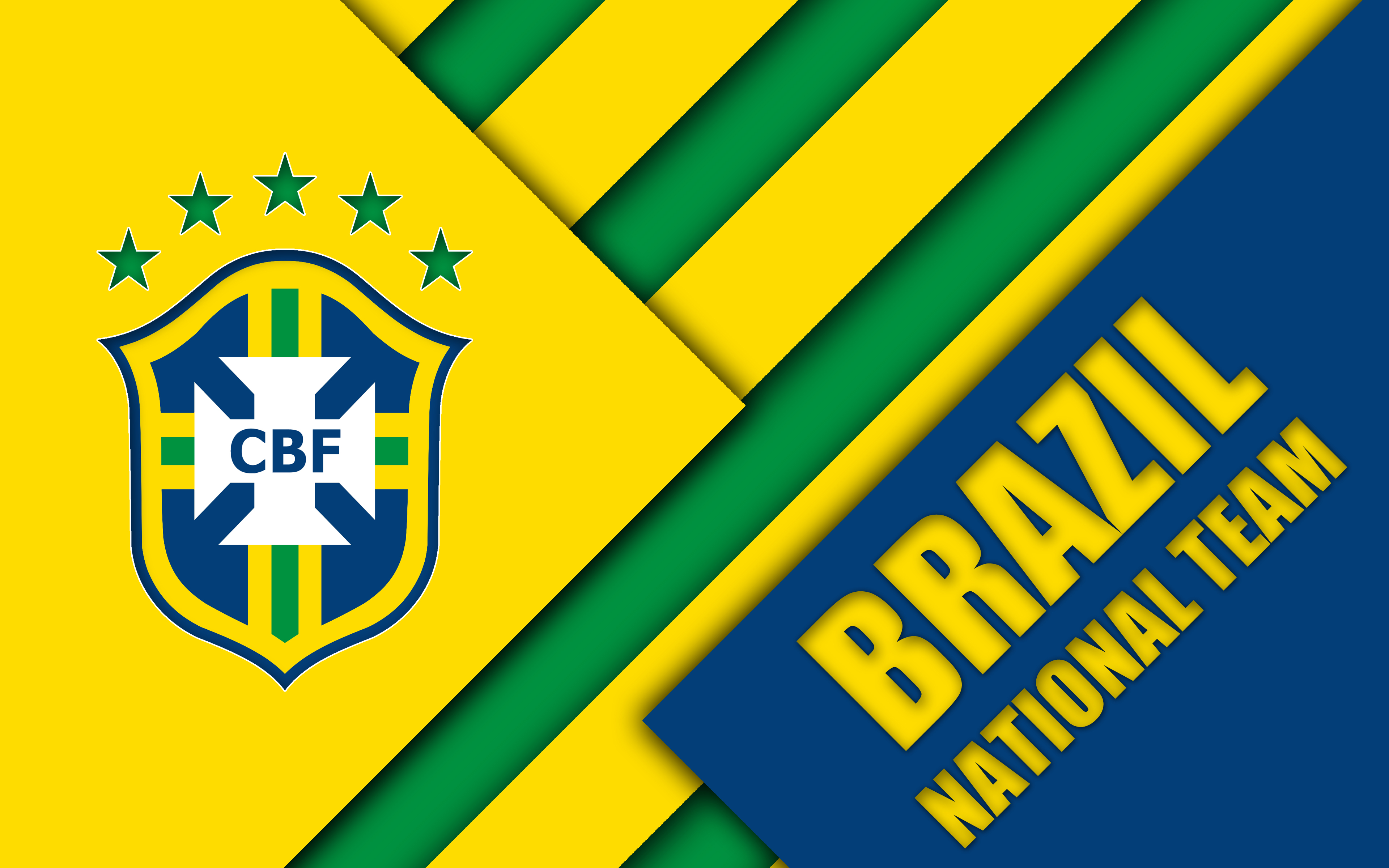 451671画像をダウンロードスポーツ, サッカーブラジル代表, ブラジル, 象徴, ロゴ, サッカー-壁紙とスクリーンセーバーを無料で