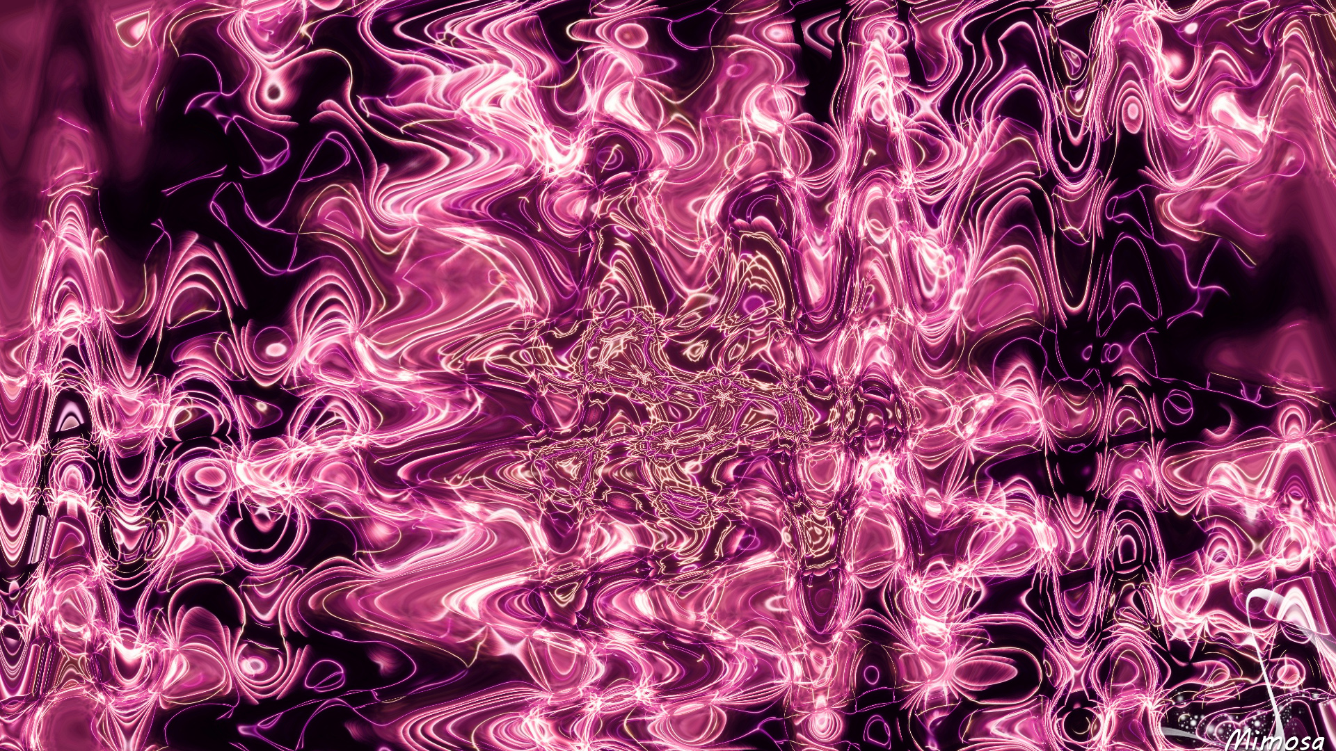 Free download wallpaper Abstract, Pink, Wave on your PC desktop