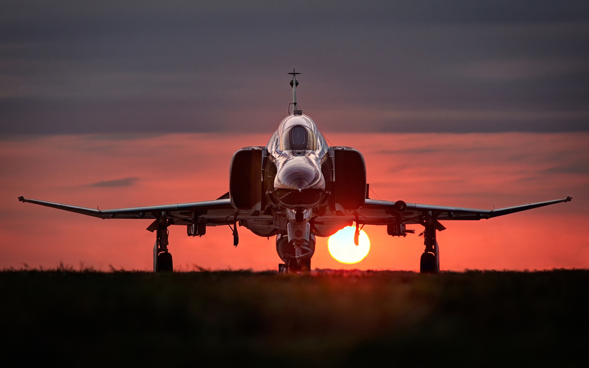 jet fighter, mcdonnell douglas f 4 phantom ii, airplane, jet fighters, military