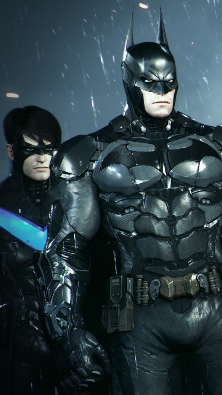 Descarga gratuita de fondo de pantalla para móvil de Videojuego, Hombre Murciélago, Robin (Dc Cómics), Batman: Arkham Knight.