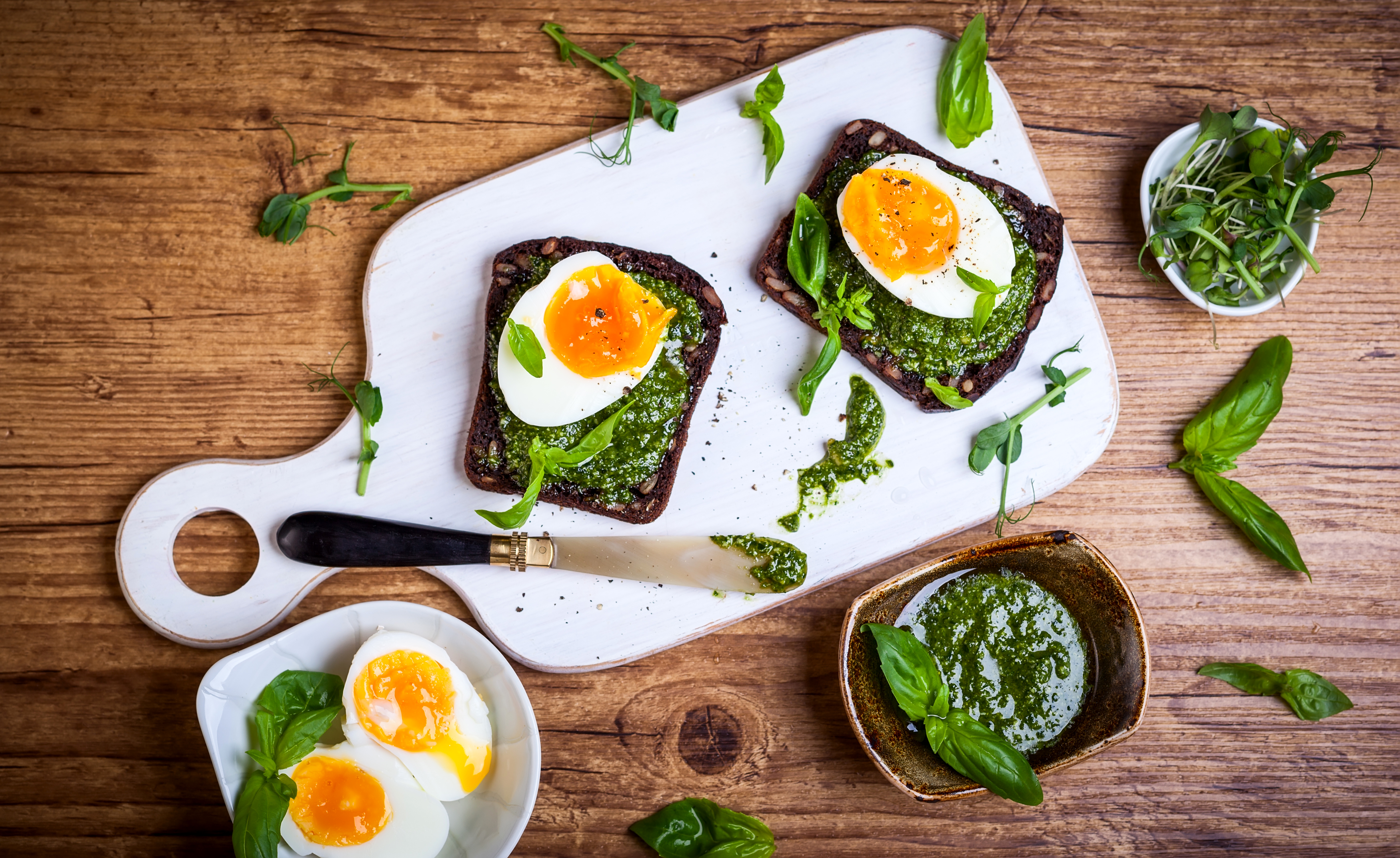 Download mobile wallpaper Food, Still Life, Egg, Toast for free.