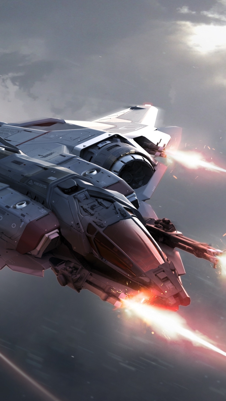 Download mobile wallpaper Spaceship, Video Game, Star Citizen for free.