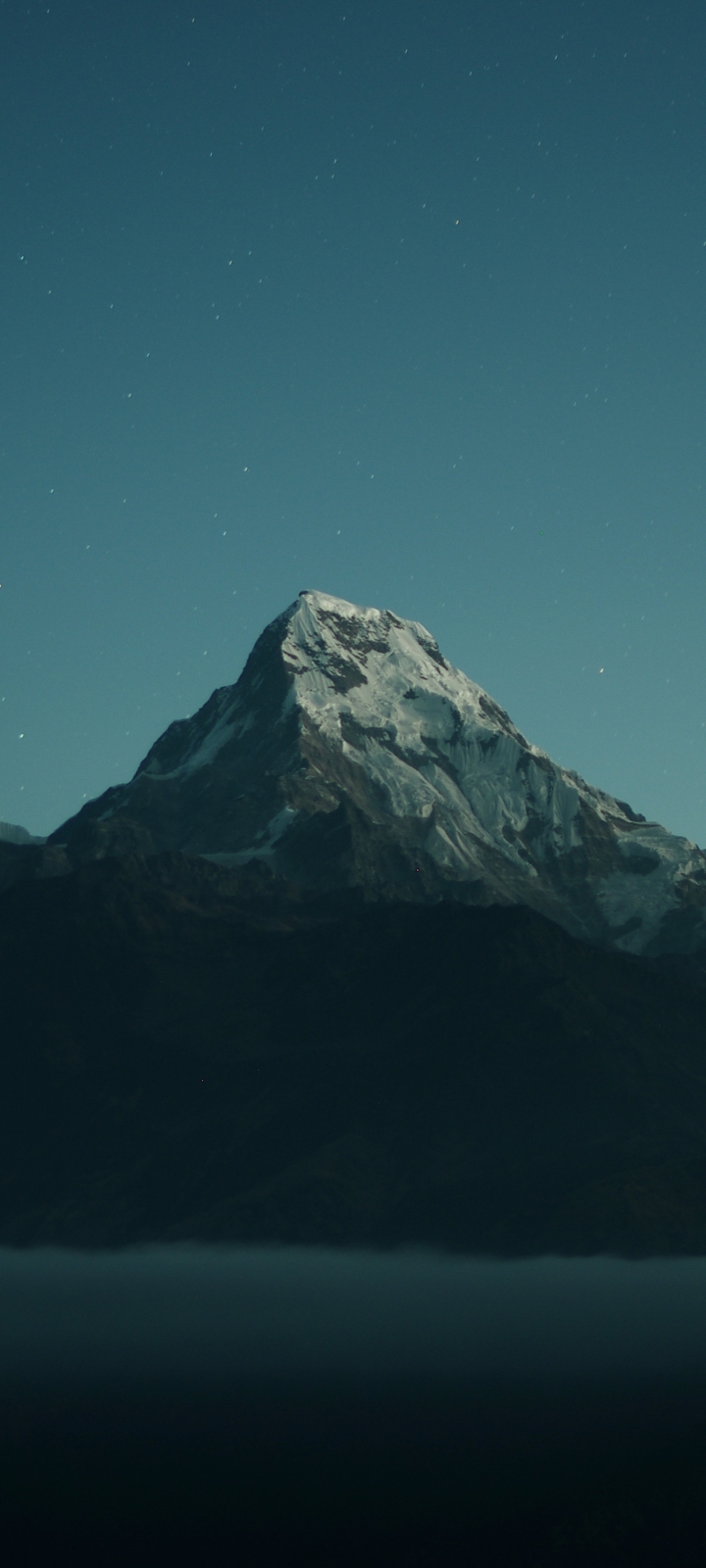 Handy-Wallpaper Berg, Gebirge, Nacht, Erde/natur kostenlos herunterladen.