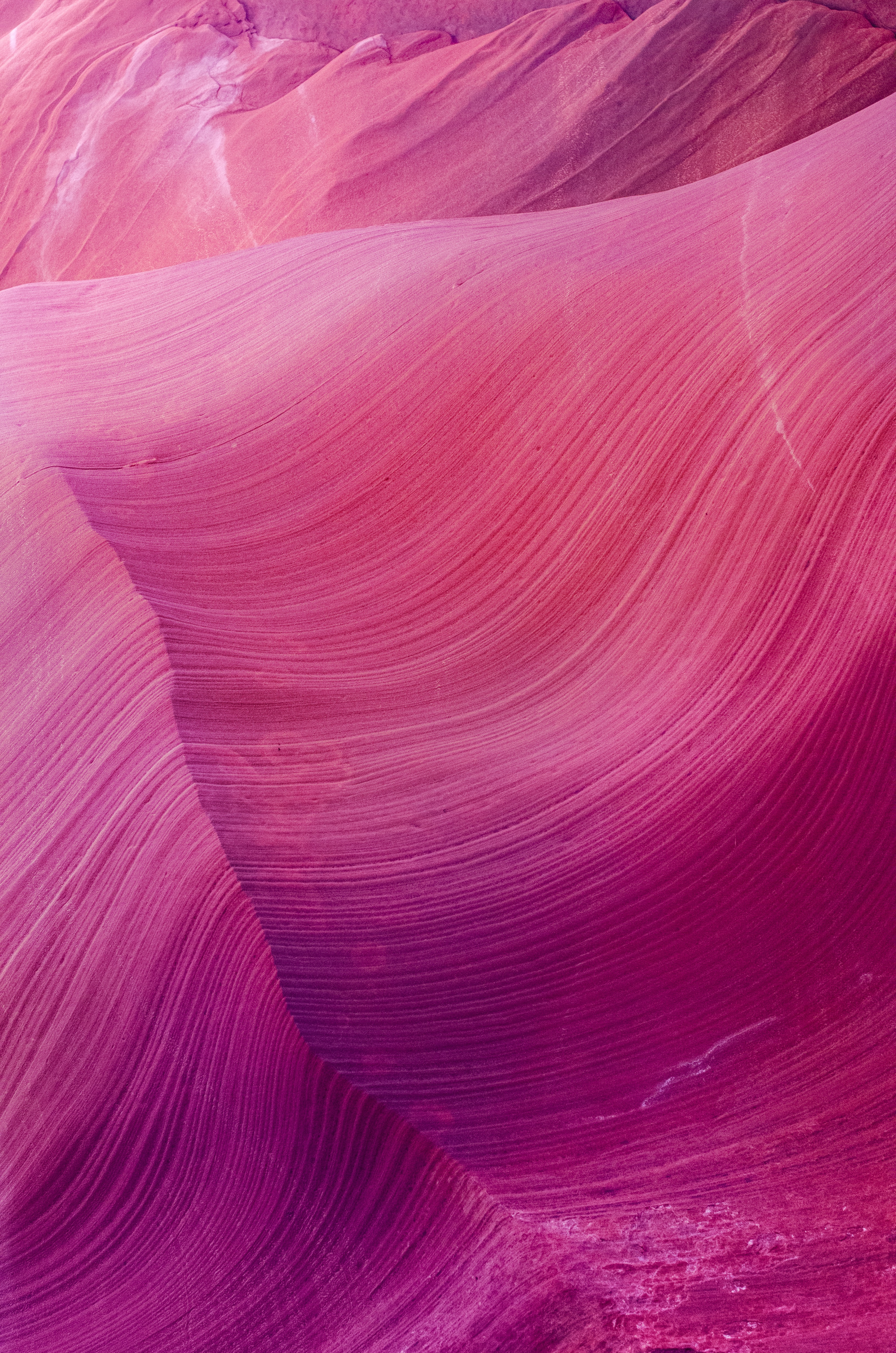 Download mobile wallpaper Rocks, Relief, Streaks, Stripes, Texture, Pink, Textures for free.