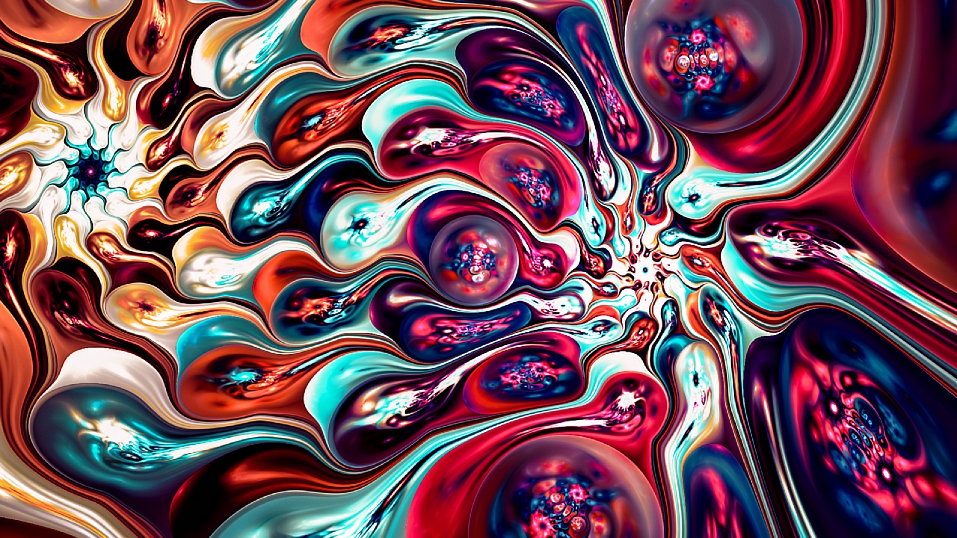 Download mobile wallpaper Abstract, Fractal, Colors for free.