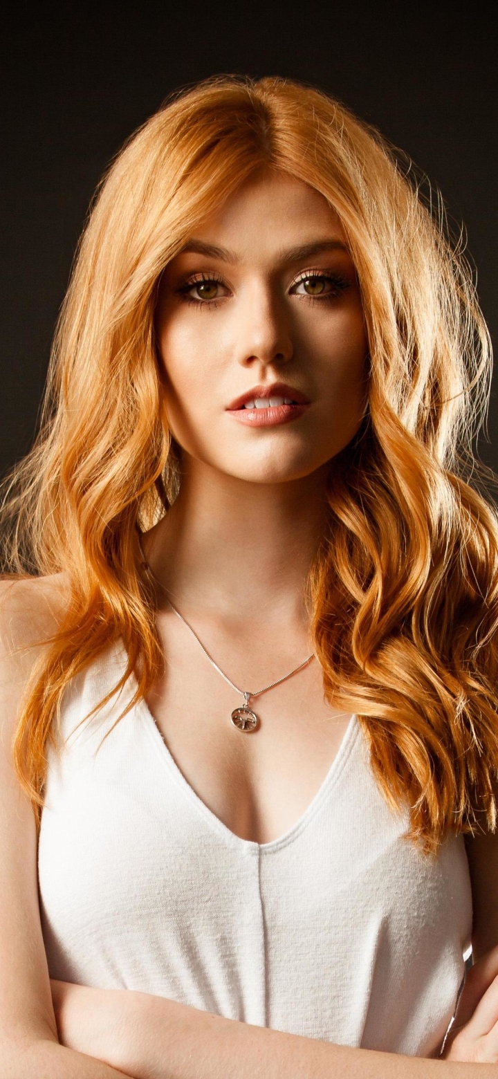 Download mobile wallpaper Redhead, American, Celebrity, Actress, Katherine Mcnamara for free.