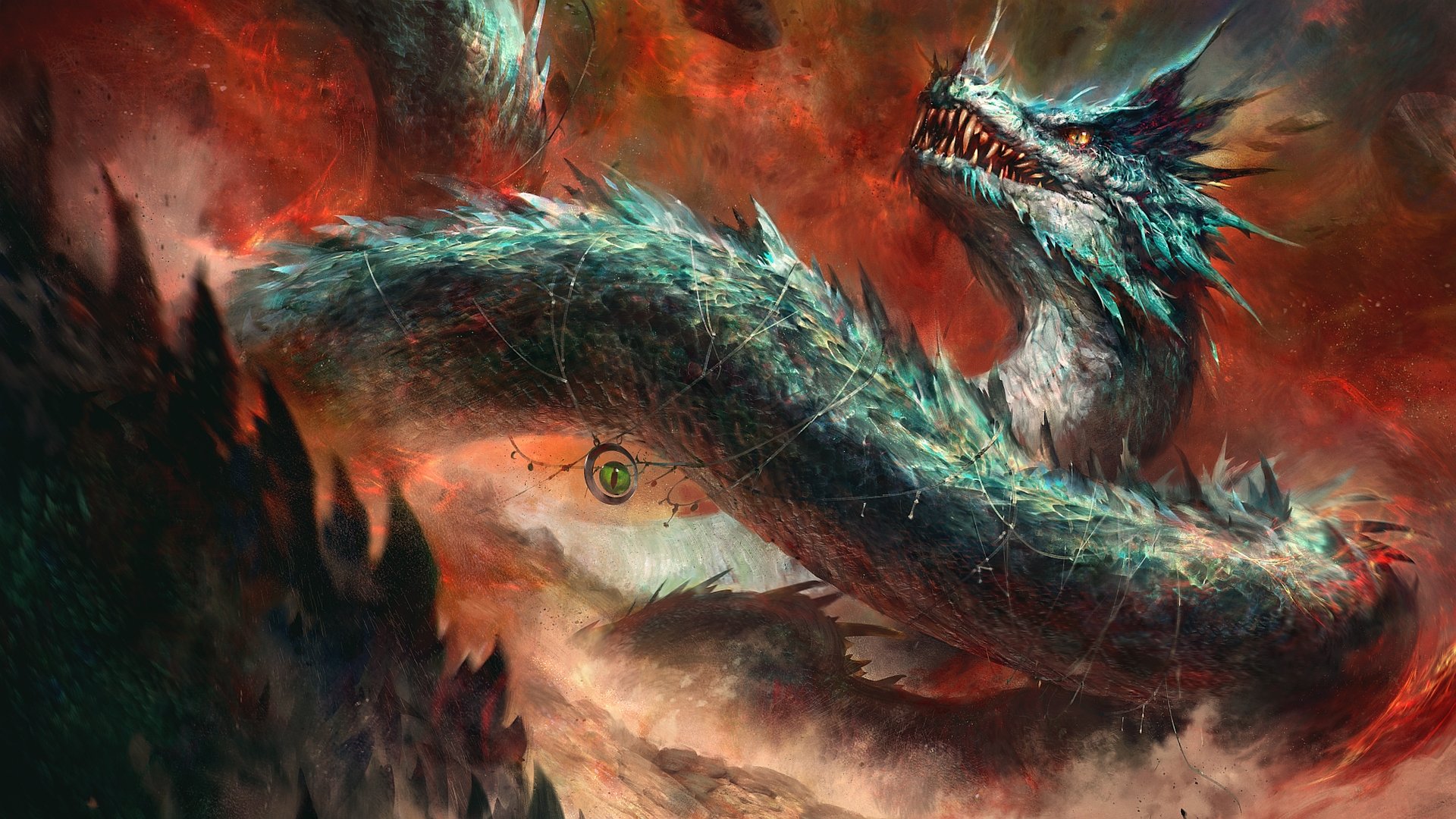 Download mobile wallpaper Fantasy, Dragon for free.