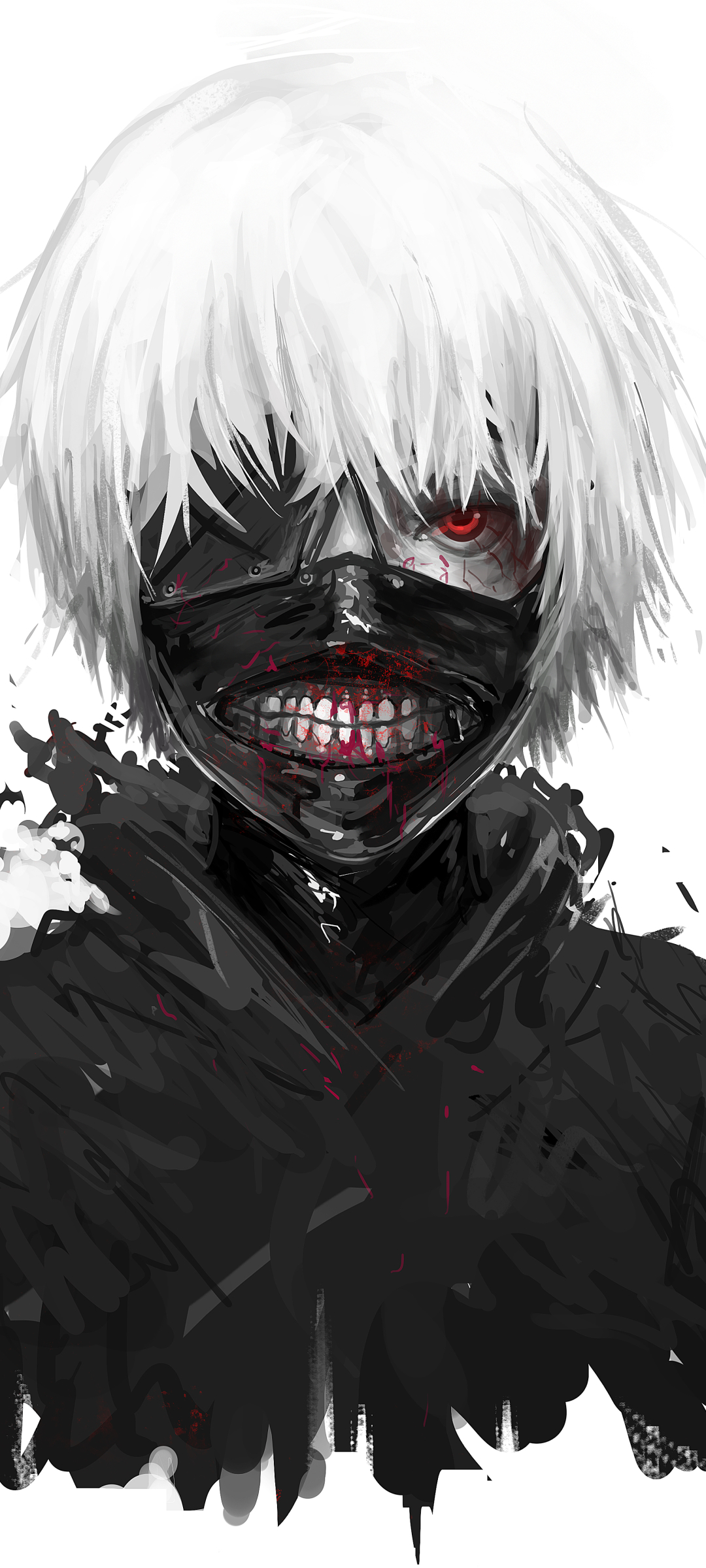 Handy-Wallpaper Animes, Ken Kanek, Tokyo Ghoul kostenlos herunterladen.