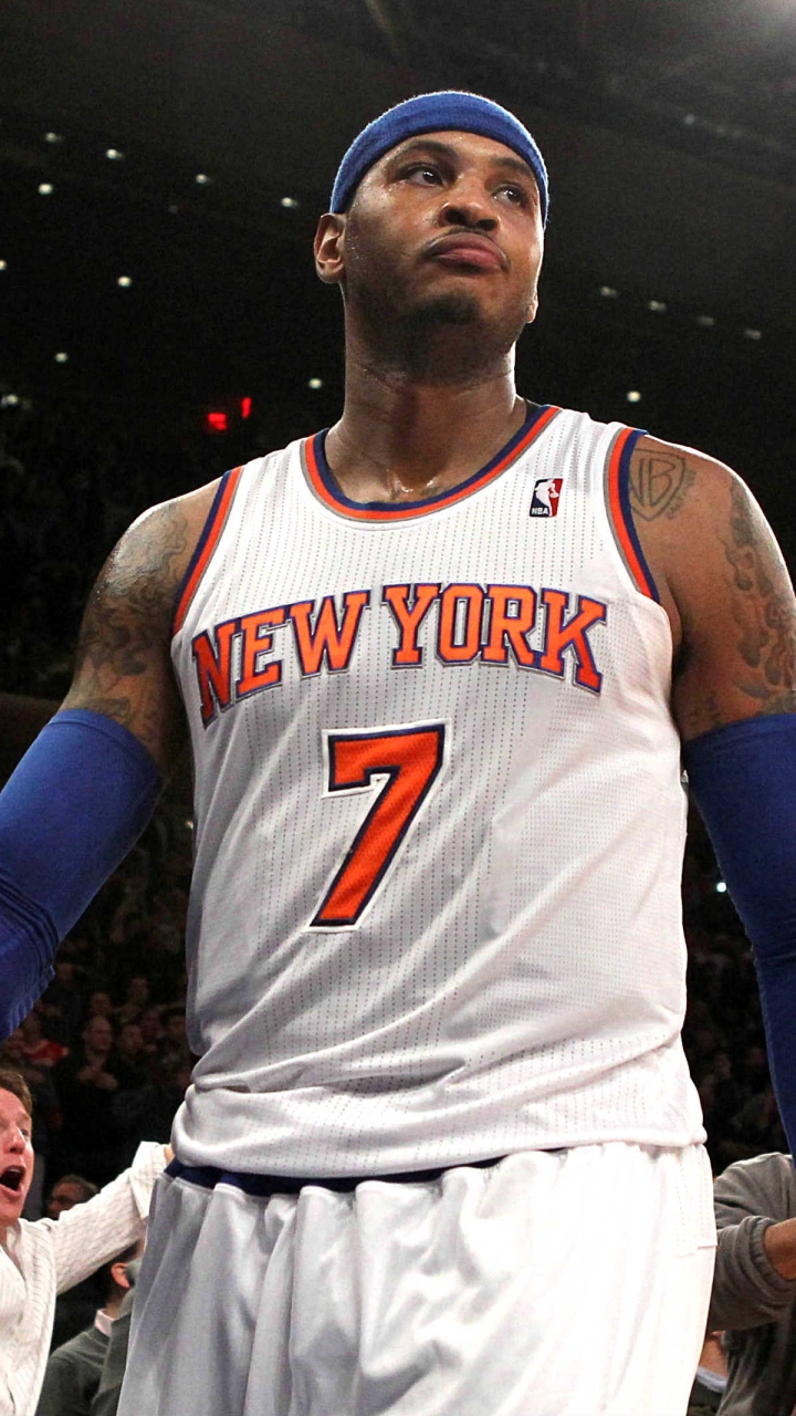Handy-Wallpaper Sport, Basketball, Nba, New York Knicks, Carmelo Anthony kostenlos herunterladen.