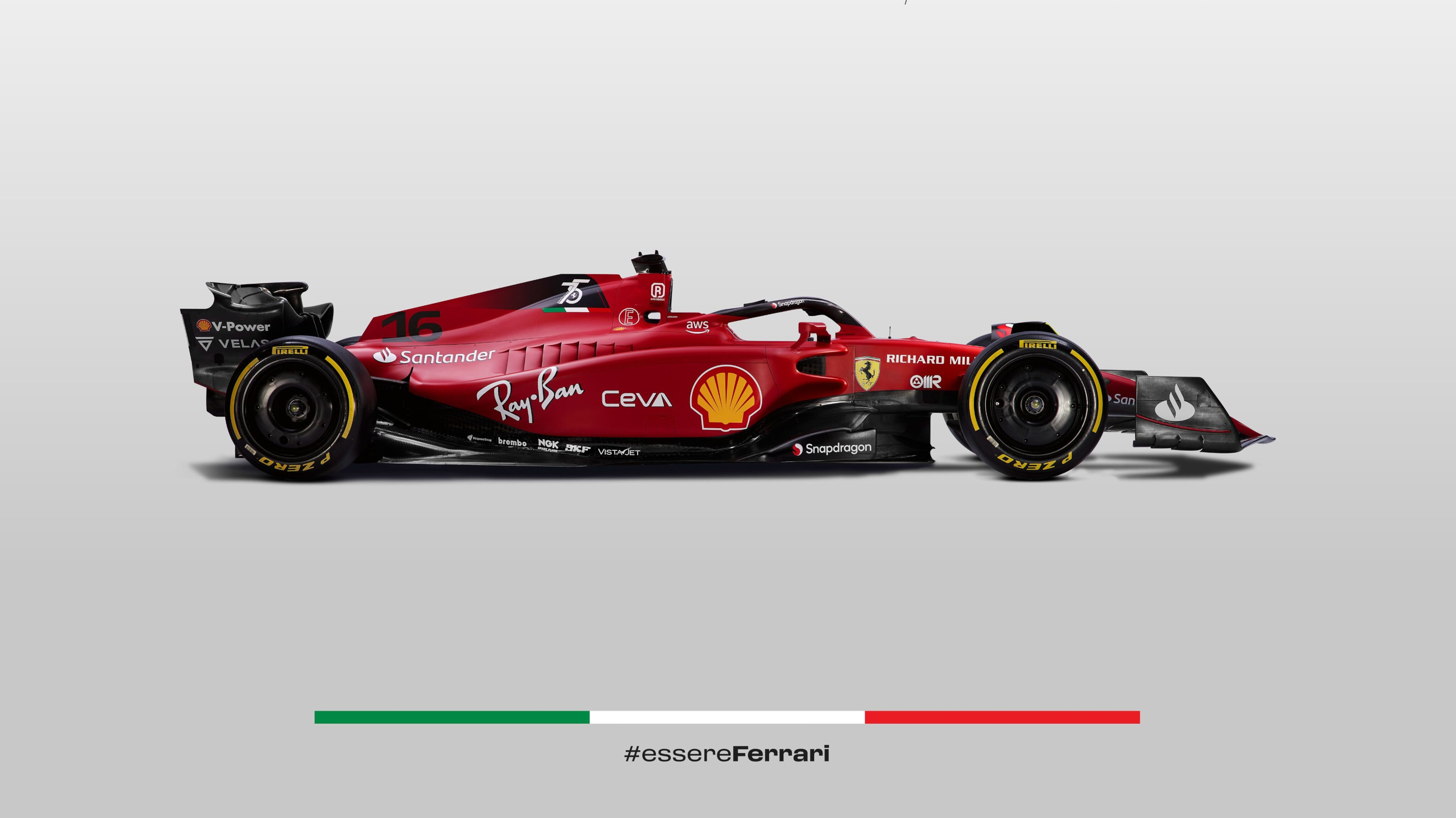 Download mobile wallpaper Sports, Ferrari, F1, Race Car, Racing, F1 2022 for free.