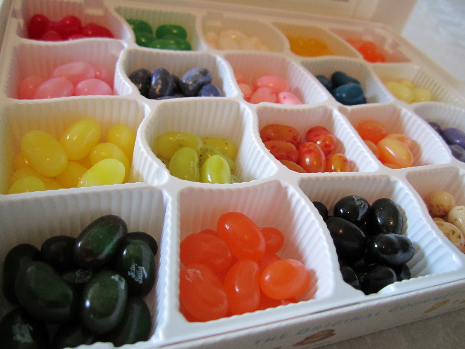food, candy, box, colorful, colors, jelly beans, sweets