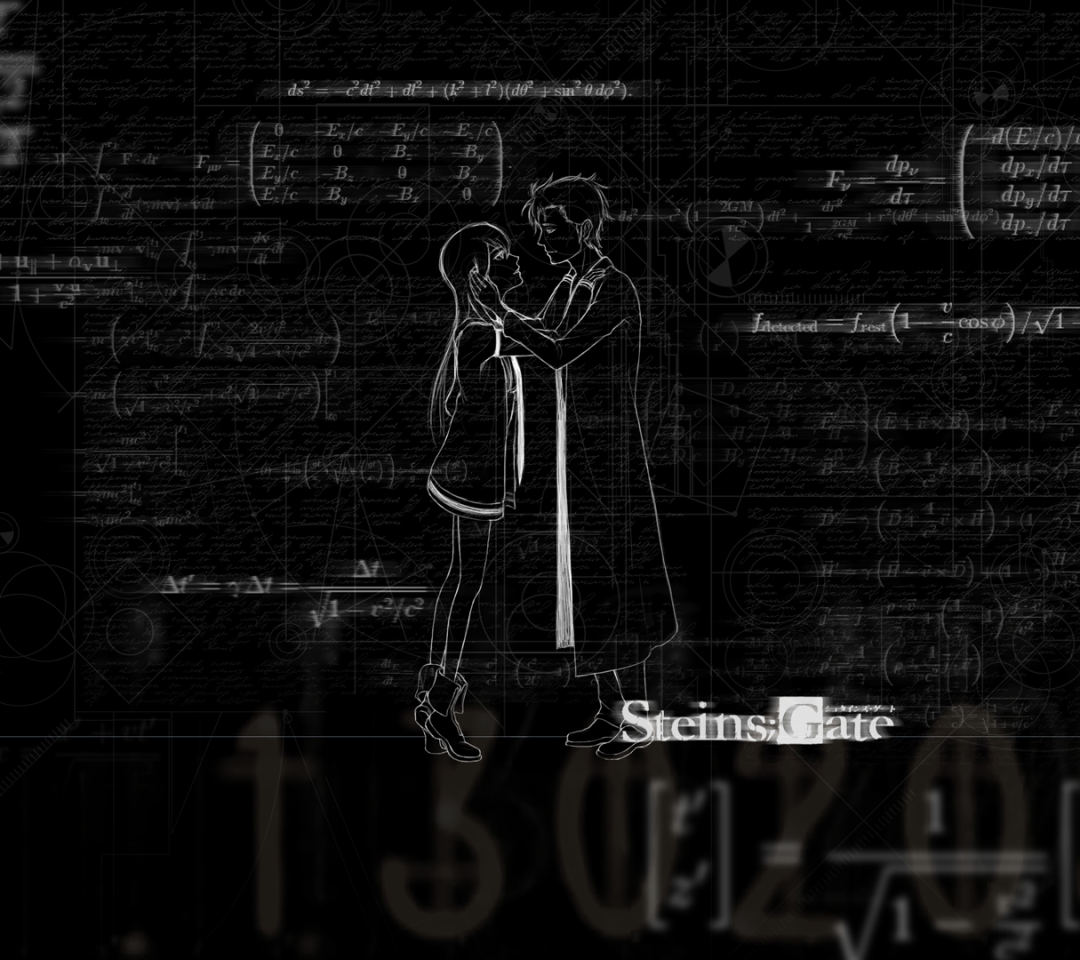 Free download wallpaper Anime, Steins Gate, Kurisu Makise, Rintaro Okabe on your PC desktop