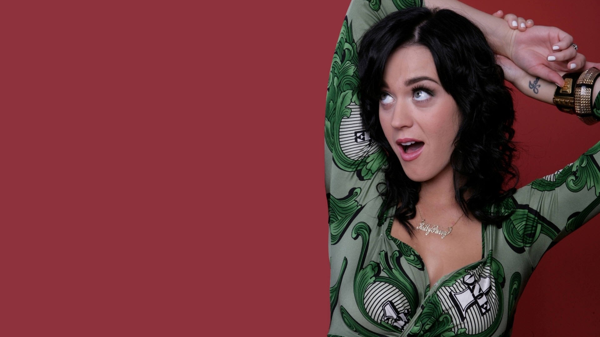 Download mobile wallpaper Music, Katy Perry, Singer, Brunette, Blue Eyes for free.