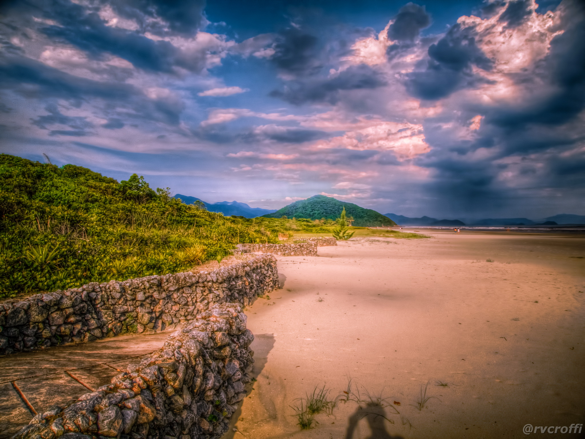 Free download wallpaper Nature, Sky, Beach, Horizon, Earth, Colors, Stone, Hdr, Cloud, Photography on your PC desktop