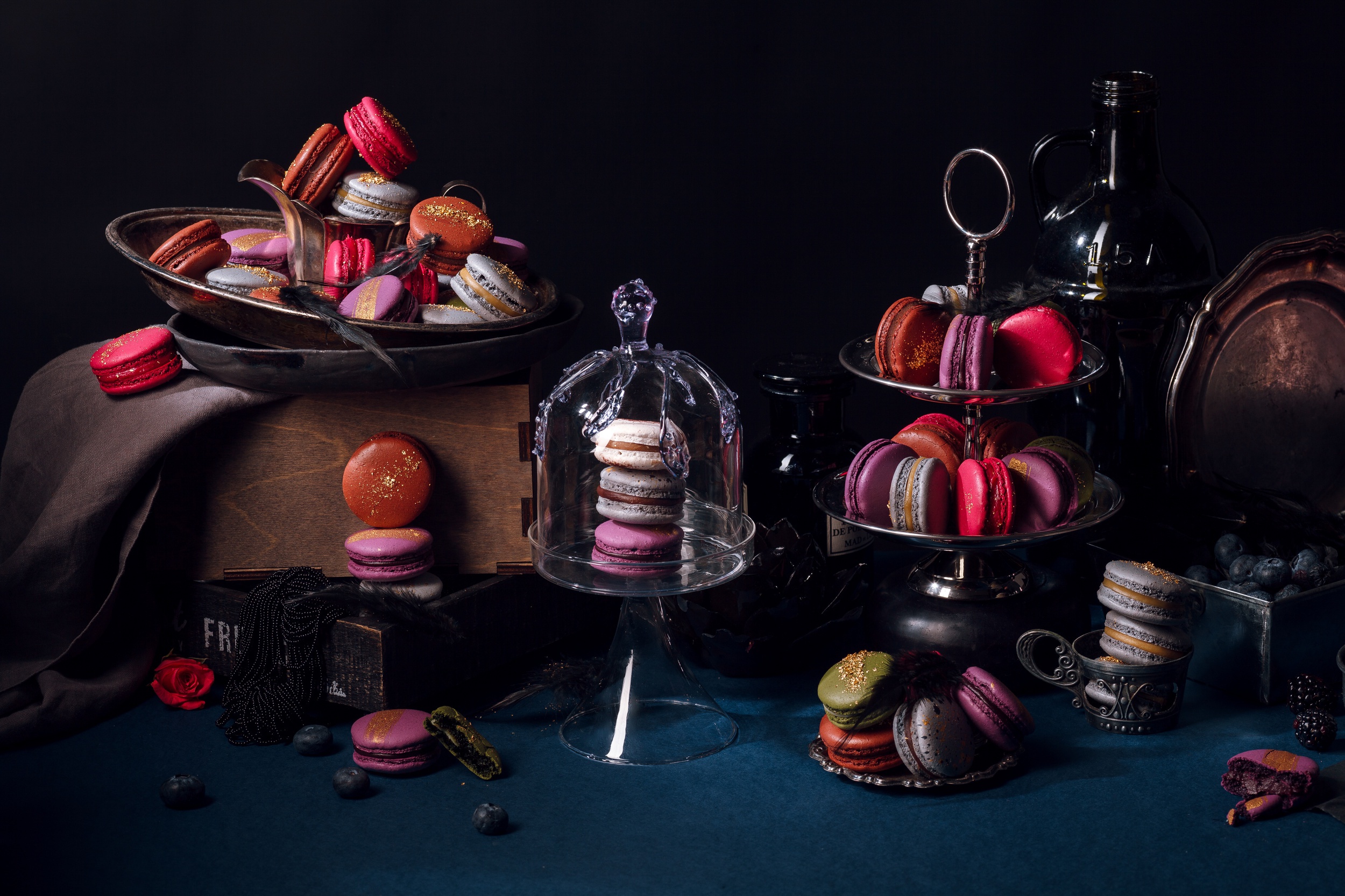 Free download wallpaper Food, Still Life, Sweets, Macaron on your PC desktop