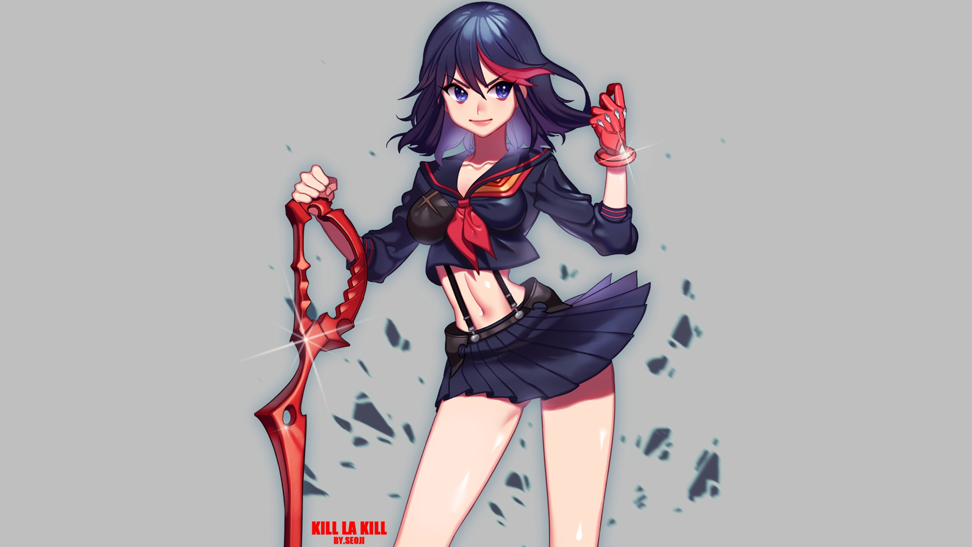 Téléchargez des papiers peints mobile Animé, Ryūko Matoi, Kiru Ra Kiru: Kill La Kill gratuitement.