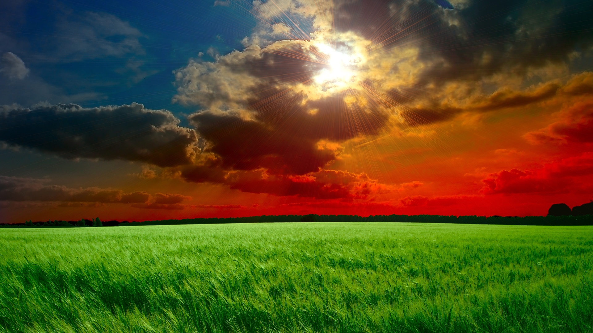 Baixe gratuitamente a imagem Campo, Nuvem, Raio De Sol, Terra/natureza na área de trabalho do seu PC