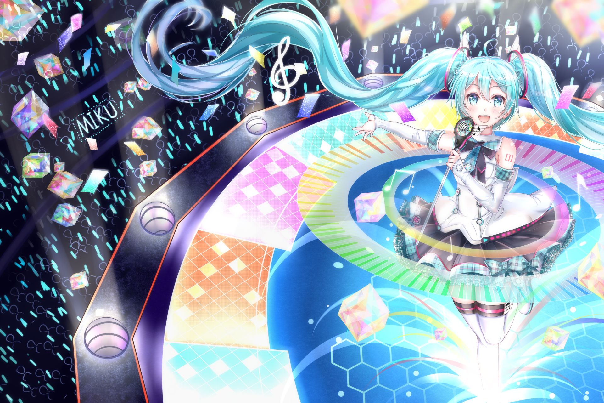 Free download wallpaper Anime, Vocaloid, Hatsune Miku on your PC desktop