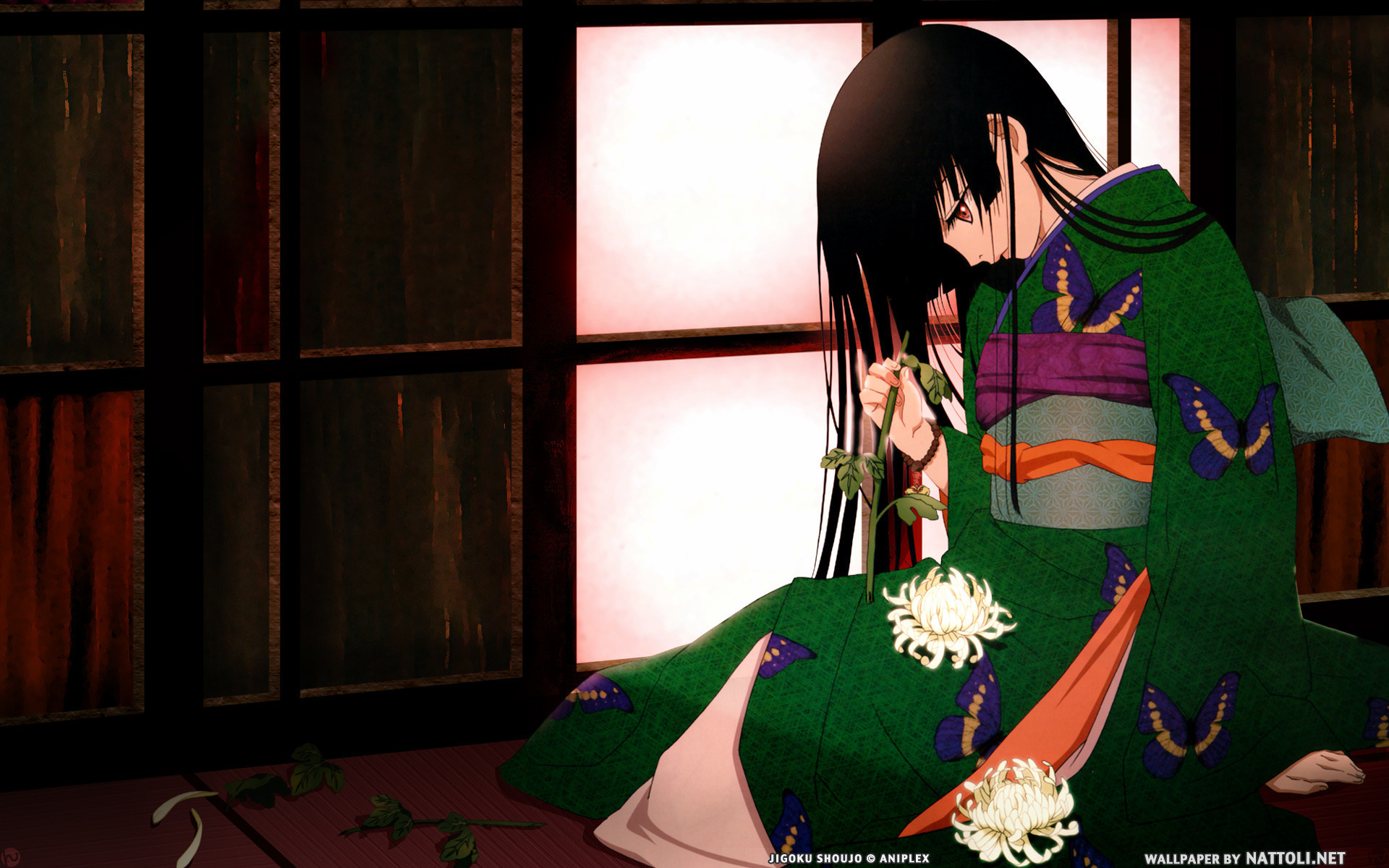 Download mobile wallpaper Anime, Jigoku Shōjo for free.