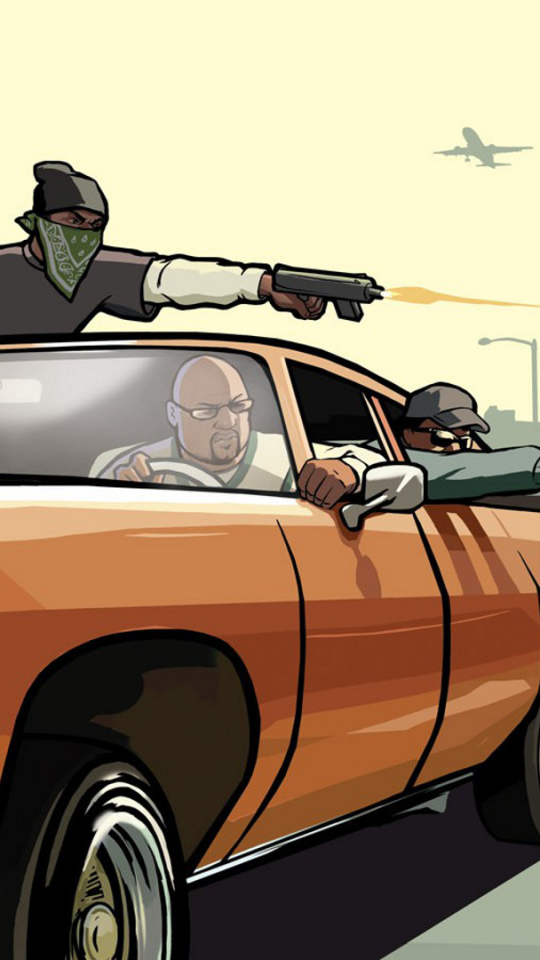 Download mobile wallpaper Video Game, Grand Theft Auto: San Andreas, Grand Theft Auto for free.