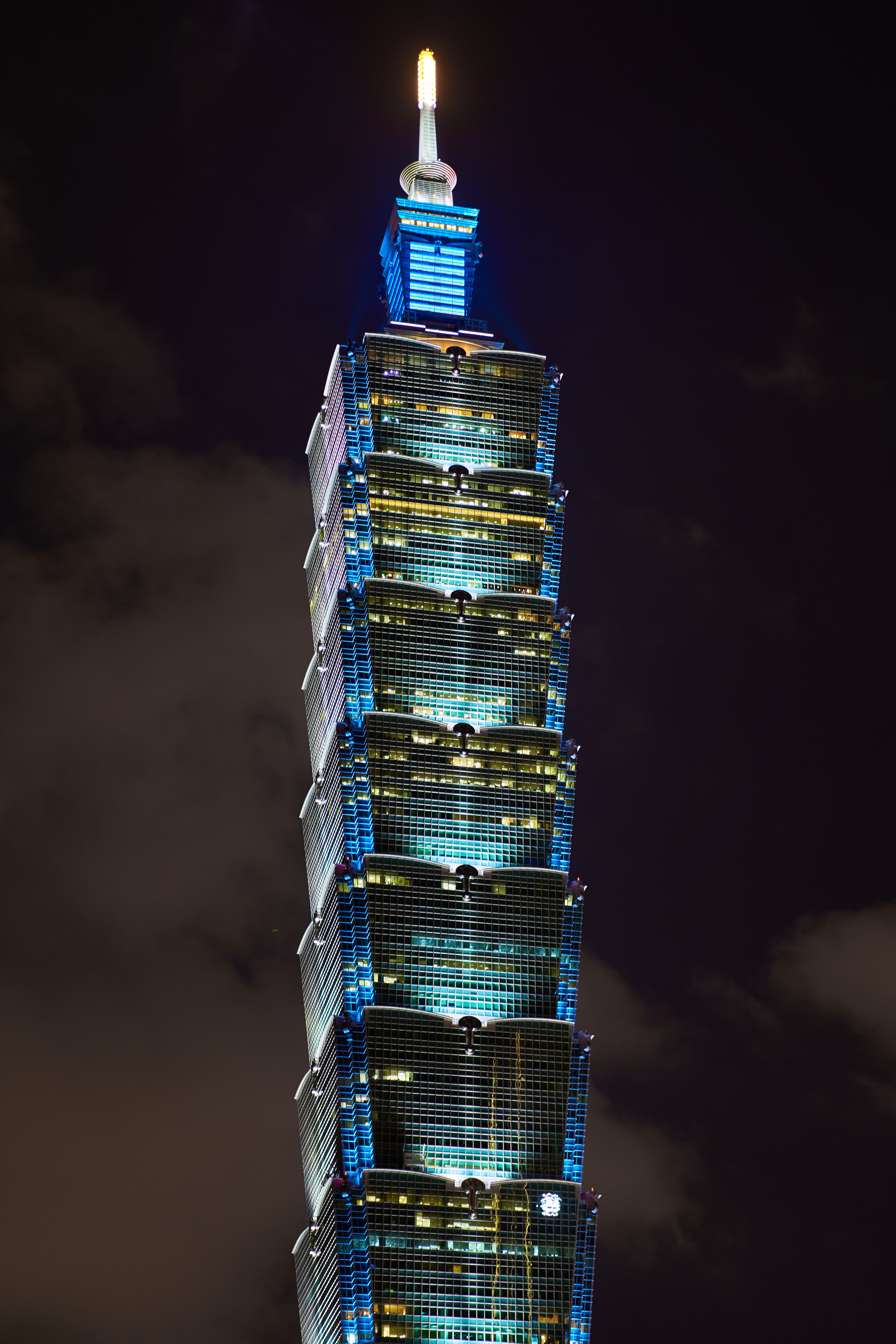 china, architecture, city lights, cities, skyscraper, night city, tower, taipei for android
