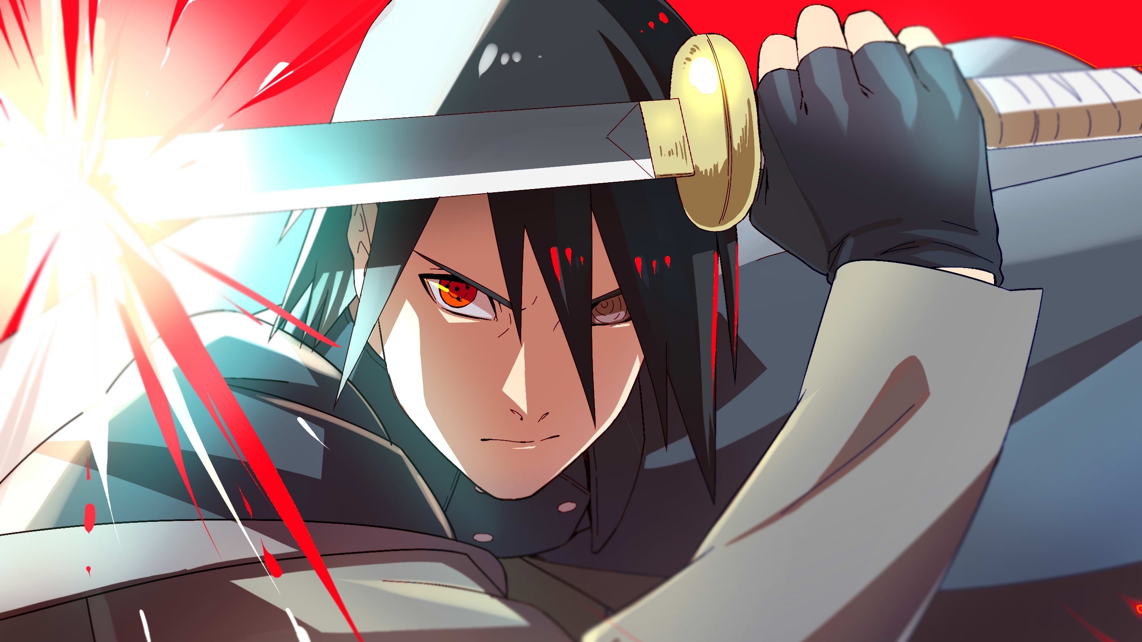 Free download wallpaper Anime, Naruto, Sword, Black Hair, Sasuke Uchiha, Sharingan (Naruto), Rinnegan (Naruto) on your PC desktop